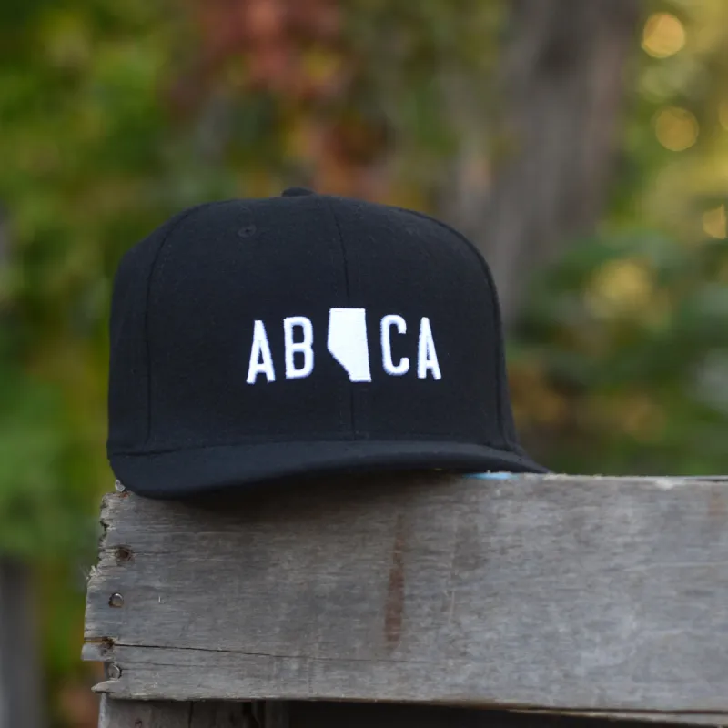 Unisex - Alberta Canada - Black Flannel sold by Prairie Proud