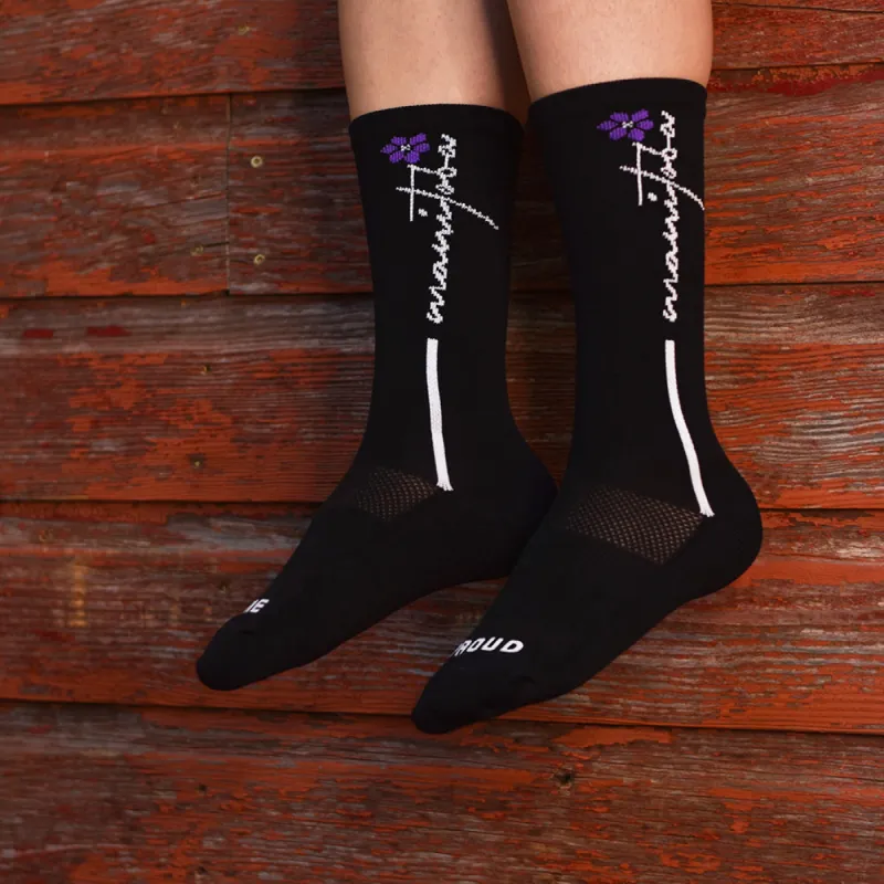 Unisex - Manitoba 5.0 Socks - Black sold by Prairie Proud