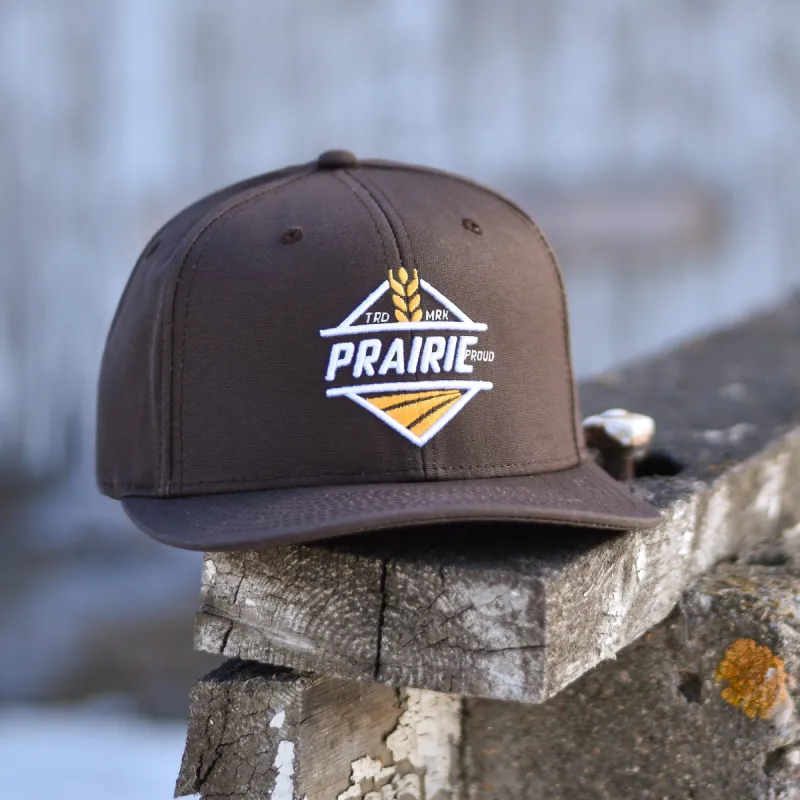 Unisex - Home Quarter Snapback - Brown sold by Prairie Proud