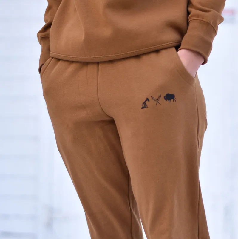 Unisex - Icon Joggers - Caramel sold by Prairie Proud