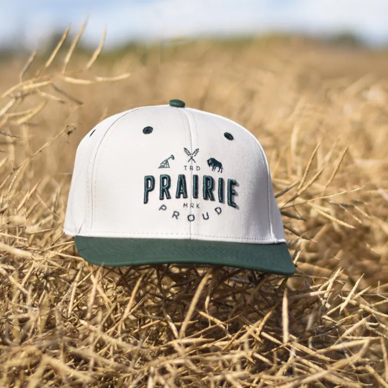 Unisex - Range 2.0 Snapback - Forest / Cream sold by Prairie Proud