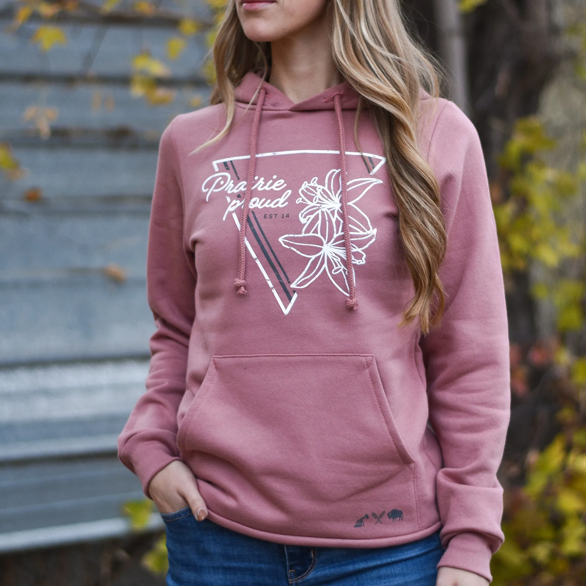 Ladies - Lily 2.0 Hood - Dusty Rose sold by Prairie Proud