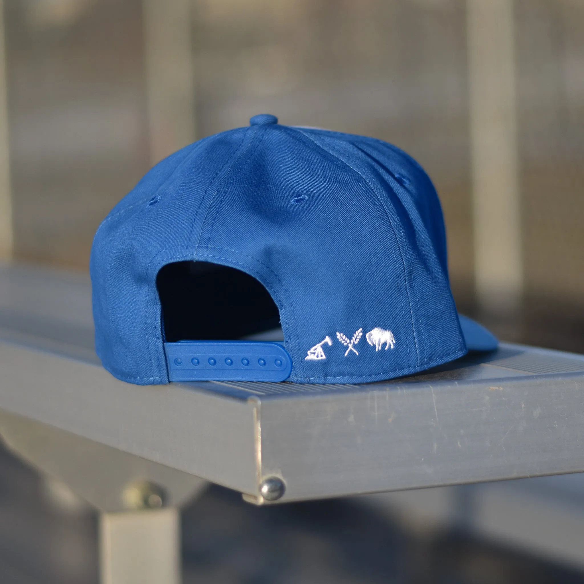 Unisex - '97 Jays Snapback - Blue / White / Sky sold by Prairie Proud product image thumbnail 2
