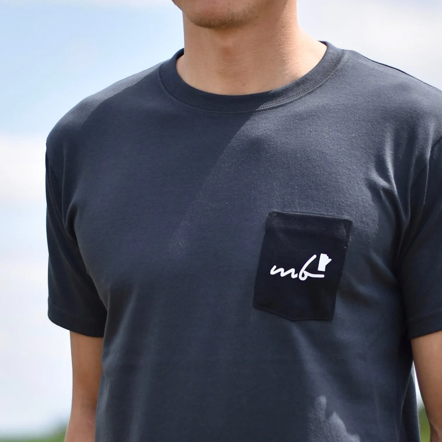 Mens - Manitoba 6.0 Pocket T - Charcoal / Black sold by Prairie Proud product image thumbnail 2