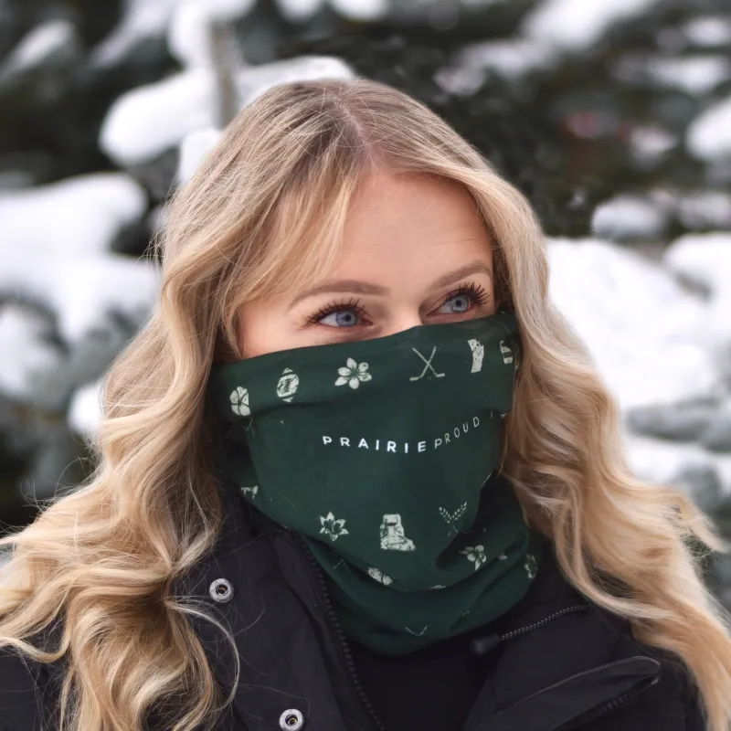 Unisex - Icon Winter Buff - Forest sold by Prairie Proud