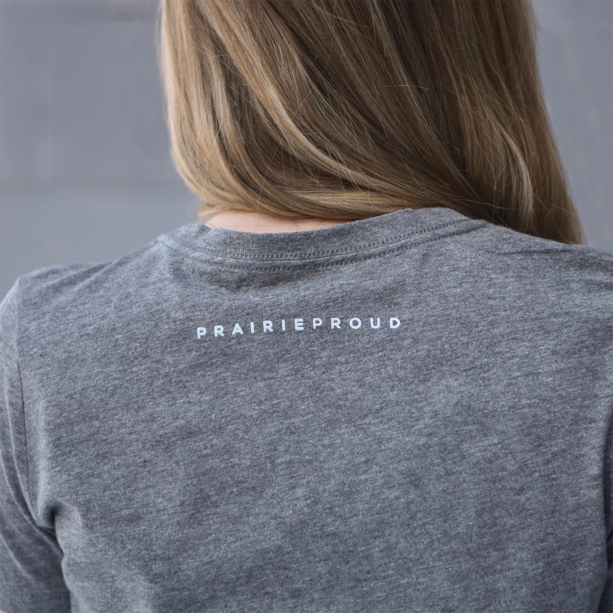 Ladies - Compass 2.0 Boyfriend T - Heather Grey sold by Prairie Proud product image thumbnail 2