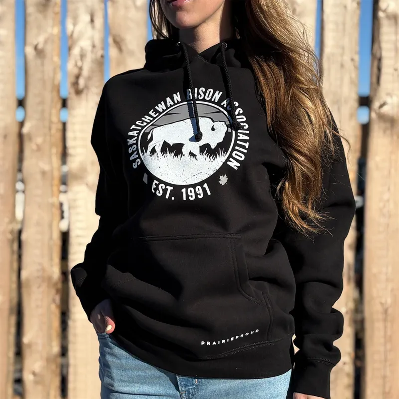 Unisex - SBA Collab Hood - Black made by Prairie Proud