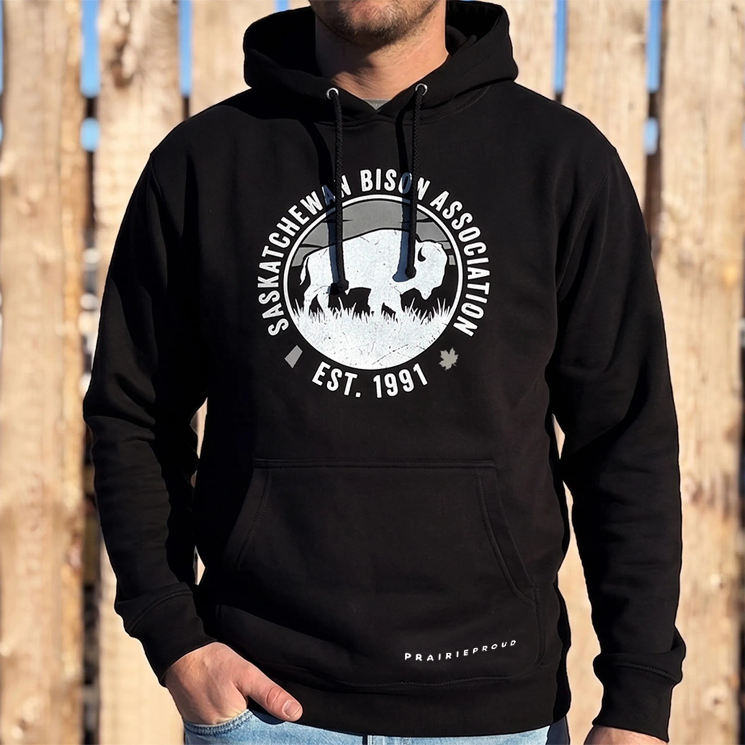 Unisex - SBA Collab Hood - Black sold by Prairie Proud product image thumbnail 2