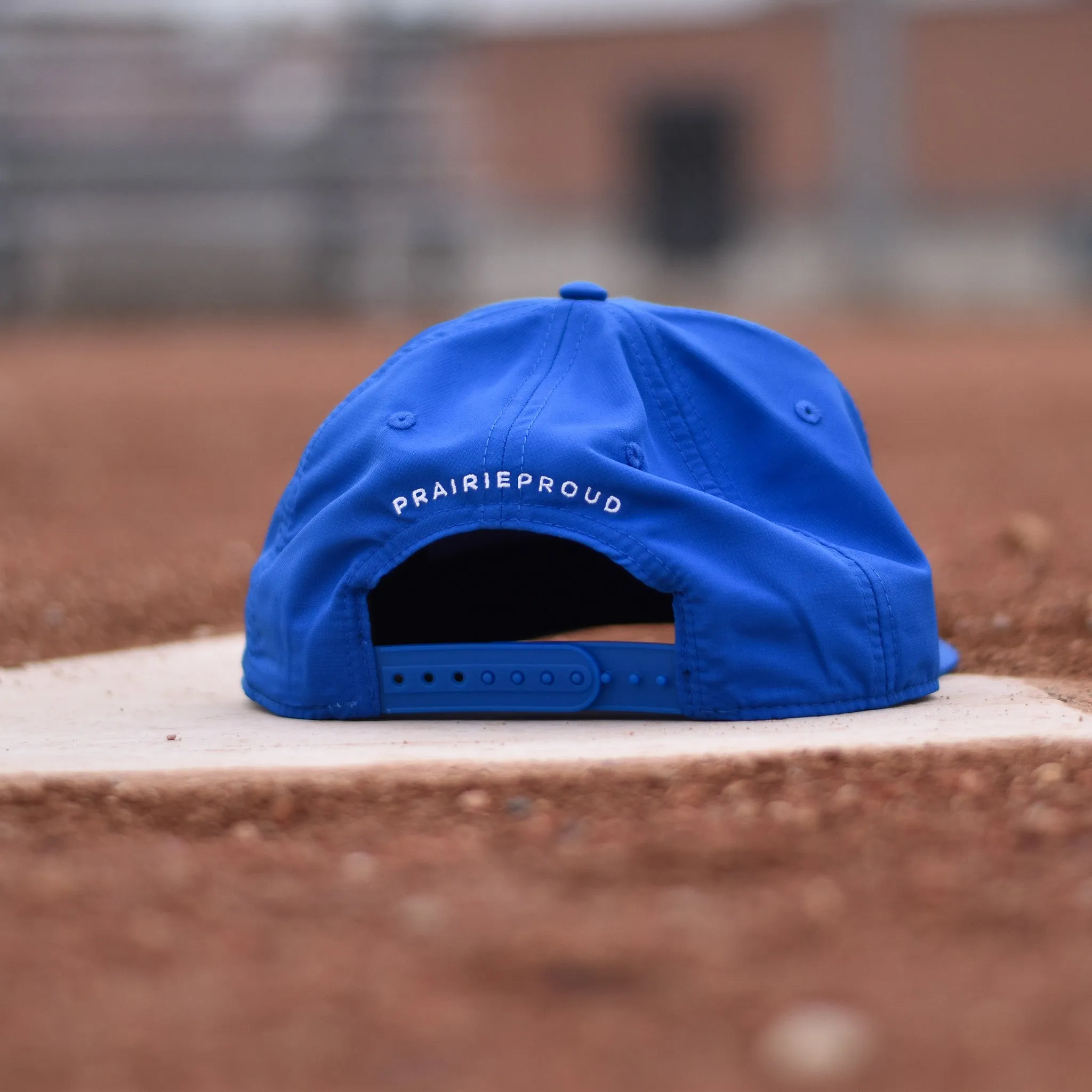 Unisex - Monogram Athletic Snapback - Royal sold by Prairie Proud product image thumbnail 2