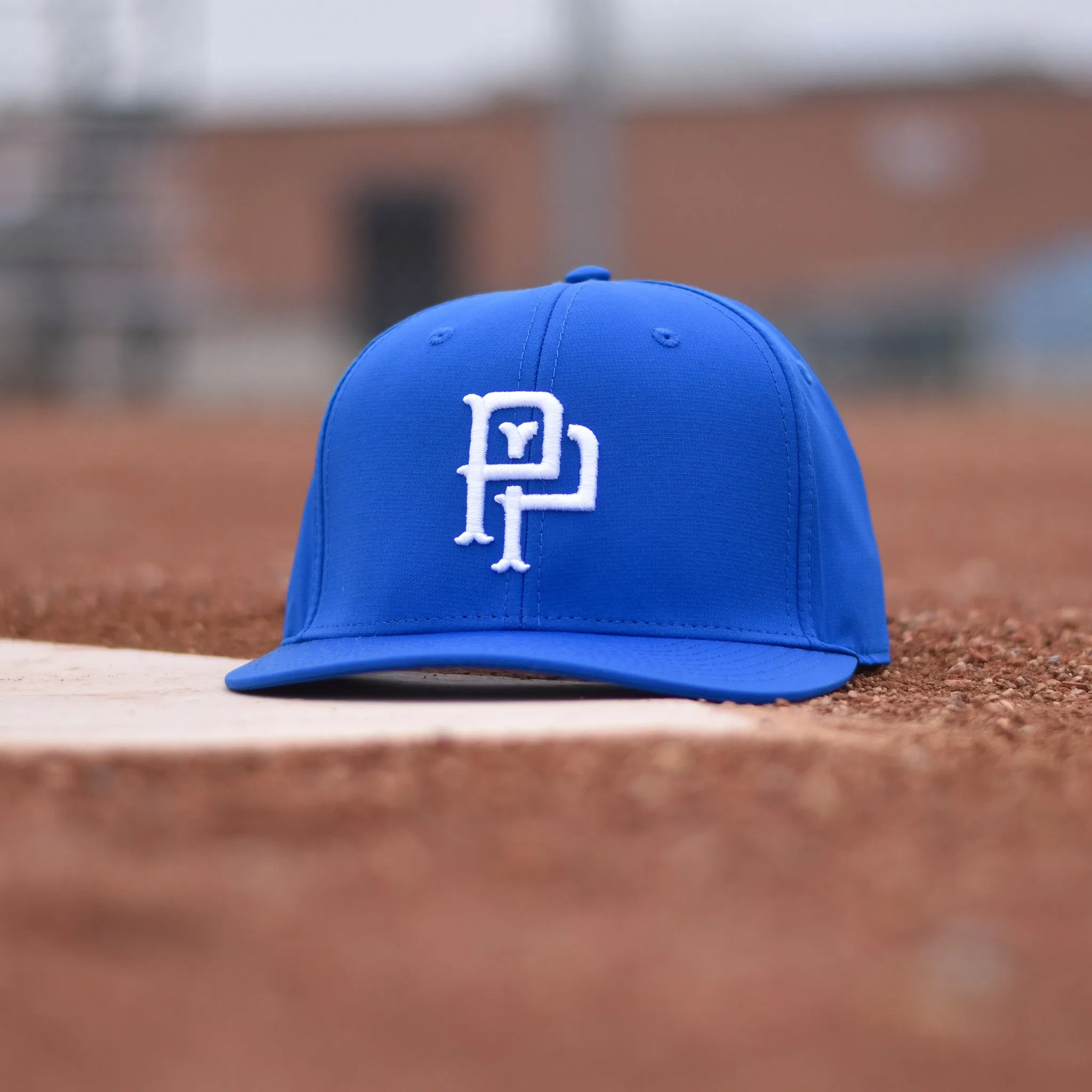 Unisex - Monogram Athletic Snapback - Royal sold by Prairie Proud