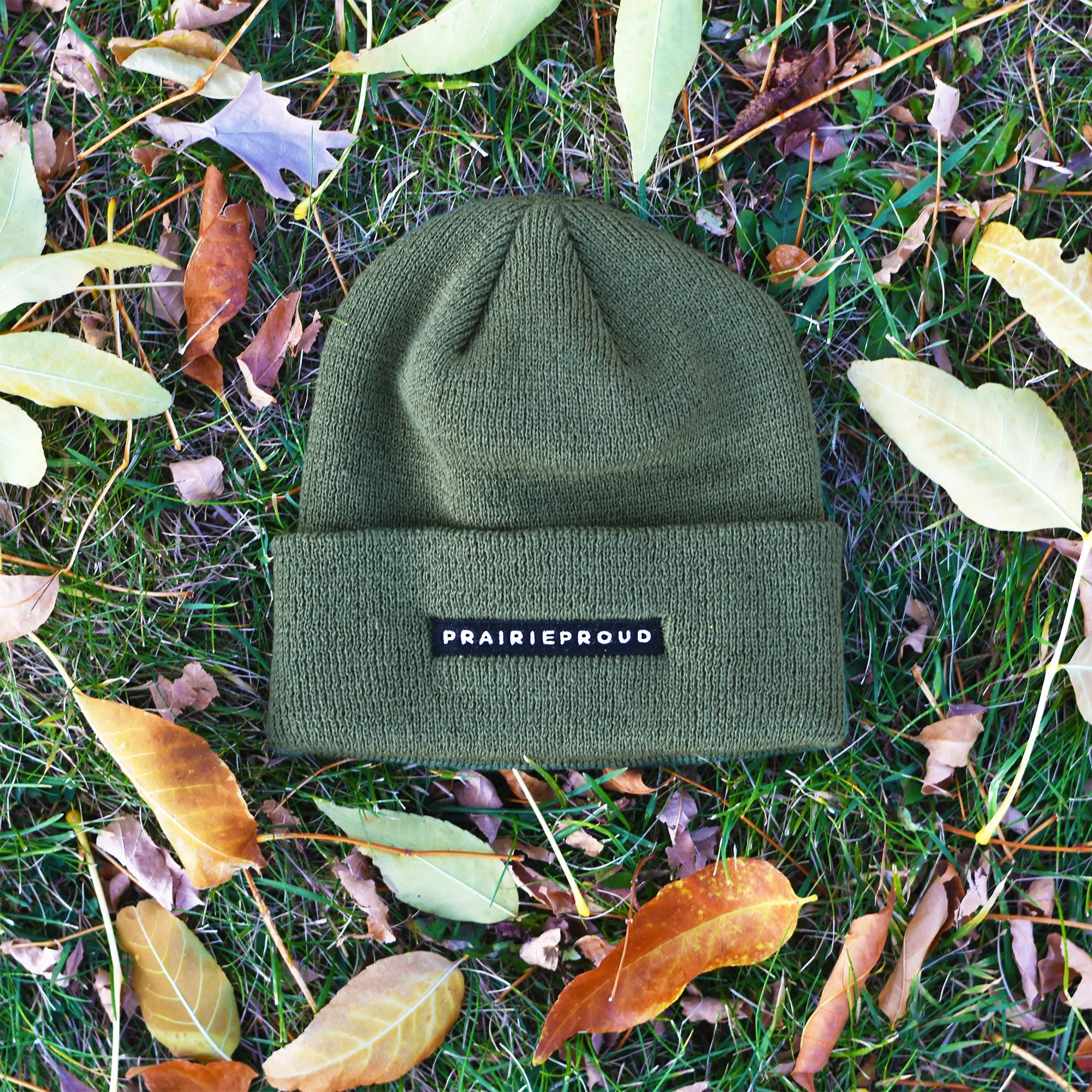 Unisex - Staple 2.0 Beanie - Army sold by Prairie Proud