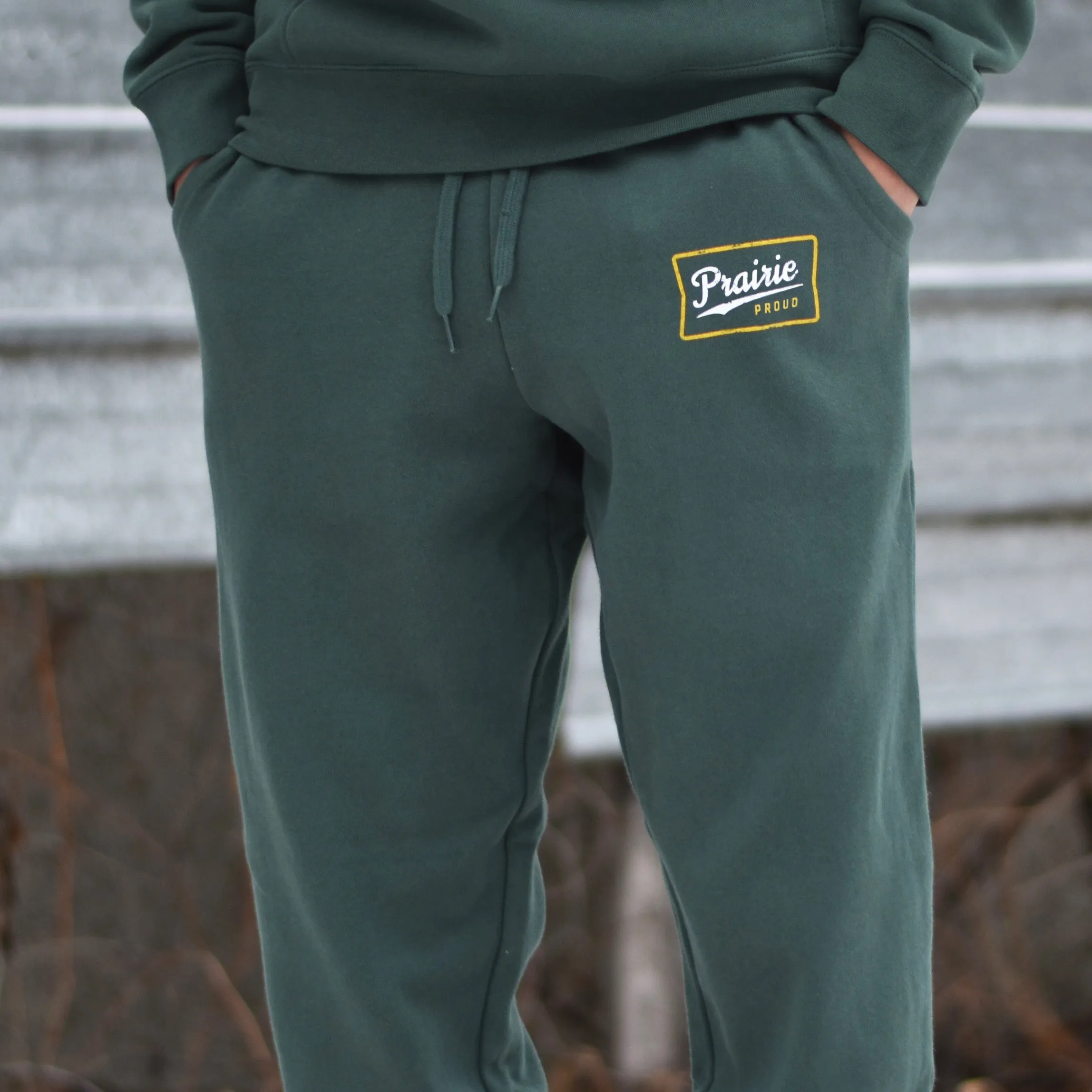 Unisex - Retro Joggers - Forest sold by Prairie Proud