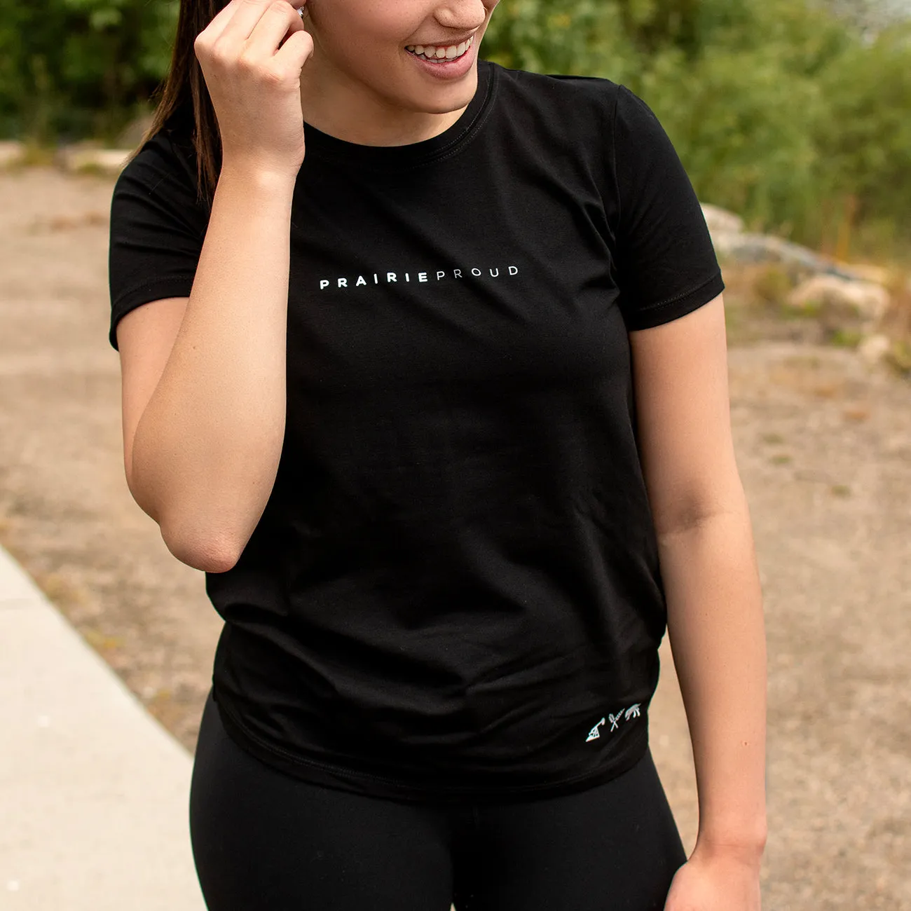 Ladies - Staple Athletic Crew T - Black sold by Prairie Proud product image thumbnail 3