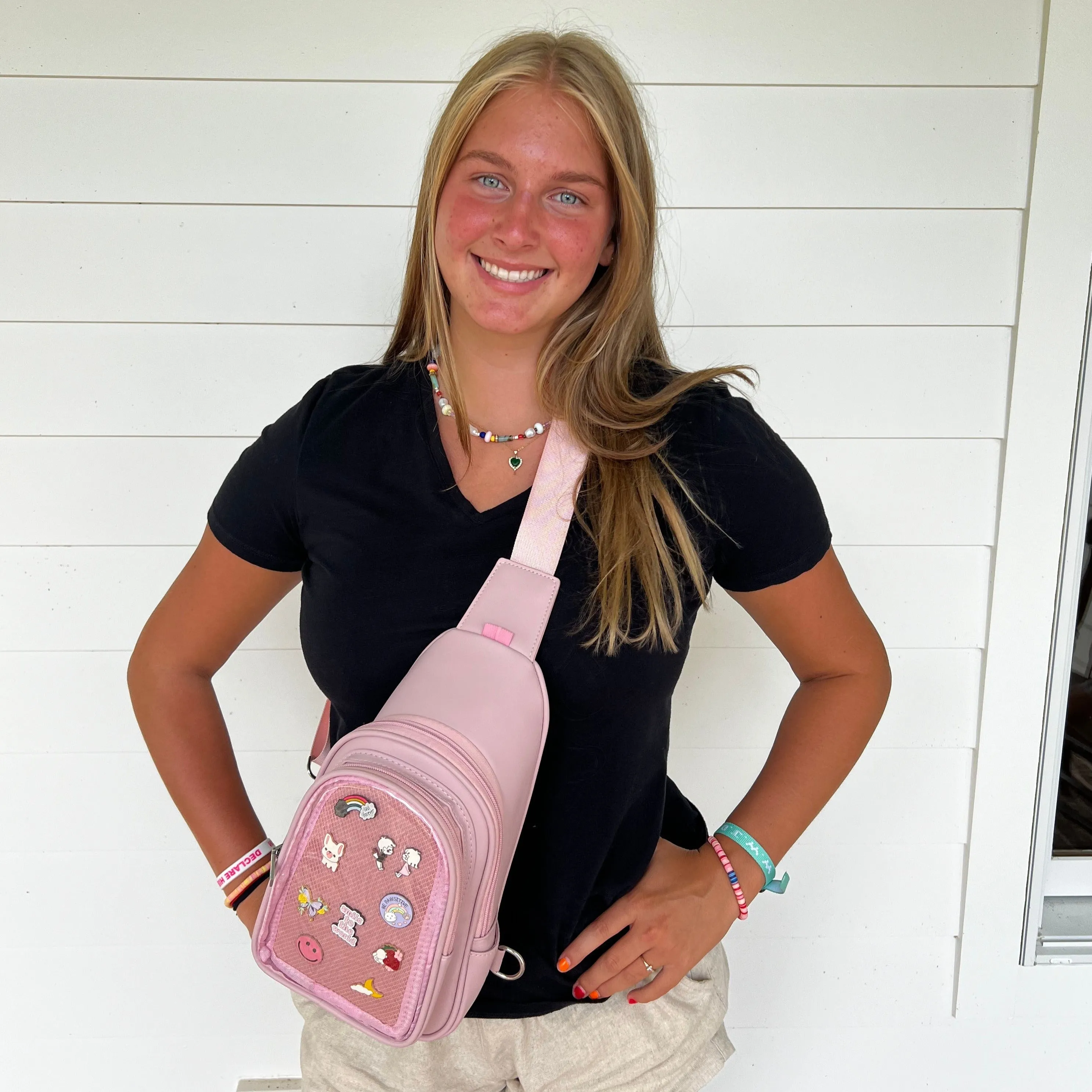 Lapelling ITA Crossbody Bag Pink sold by Lapelling product image thumbnail 2