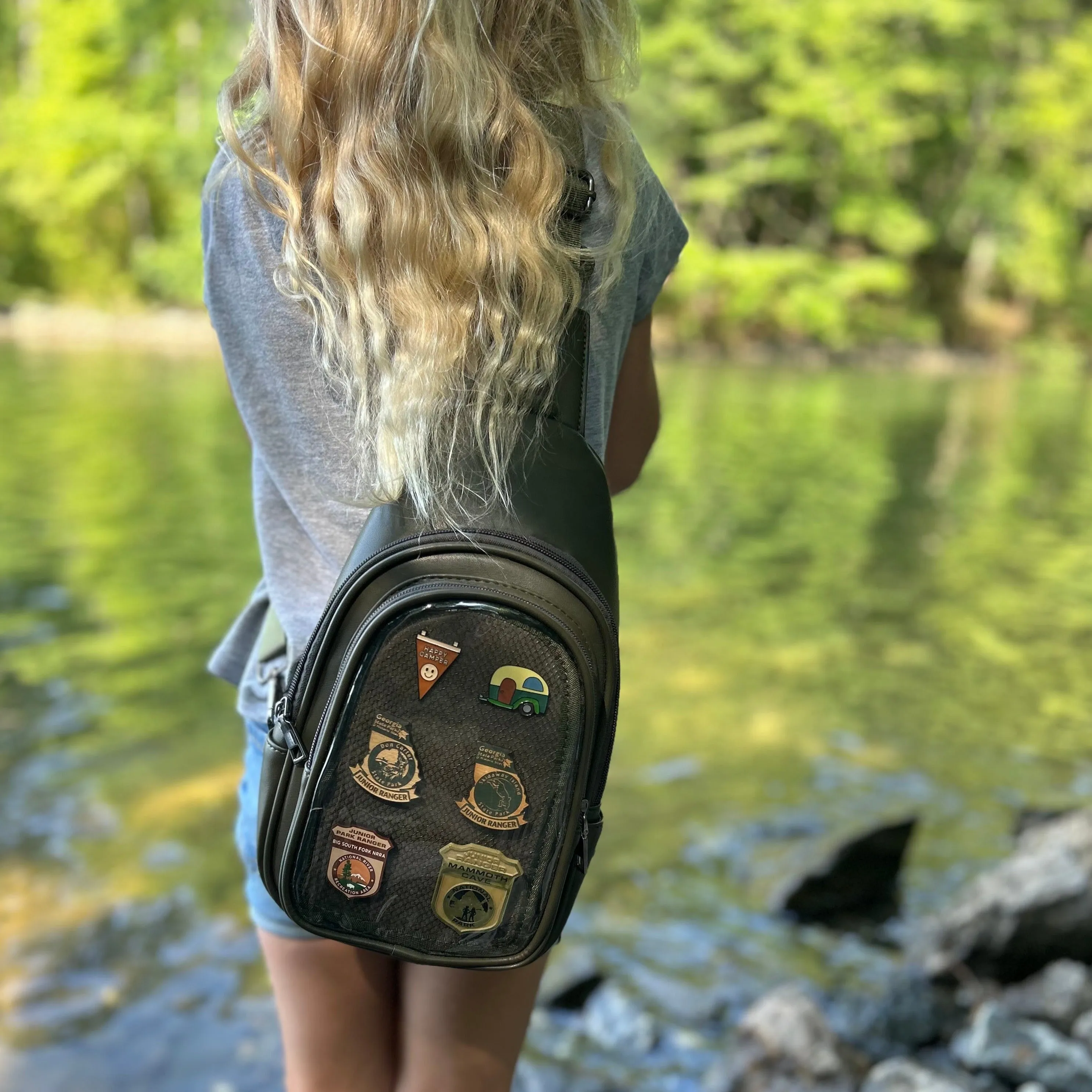 Lapelling ITA Crossbody Bag Green sold by Lapelling product image thumbnail 2