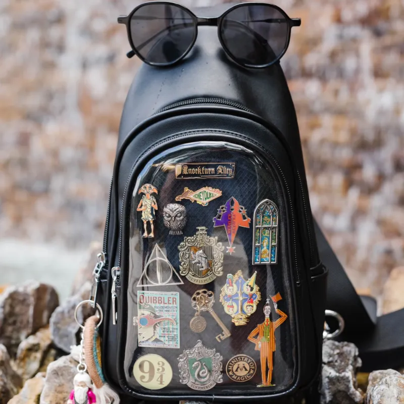 Lapelling ITA Crossbody Bag Black (Silver Hardware) sold by Lapelling