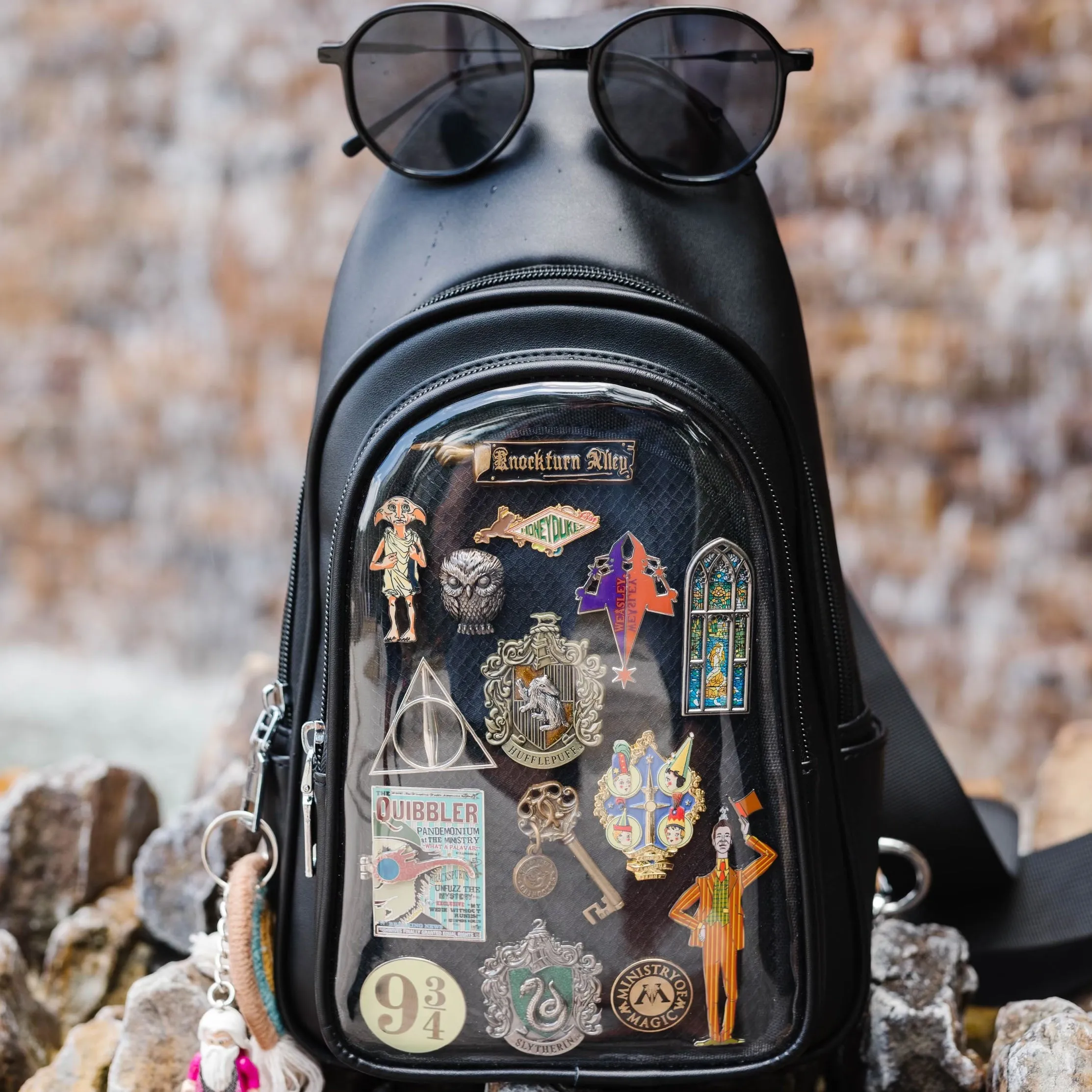 Lapelling ITA Crossbody Bag Black (Silver Hardware) sold by Lapelling