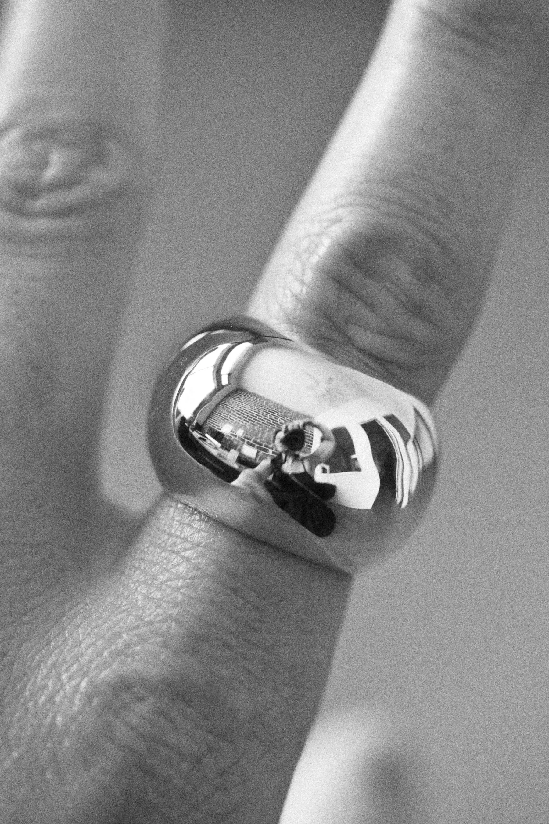 Brass Bubble Ring sold by Leigh Miller product image thumbnail 2