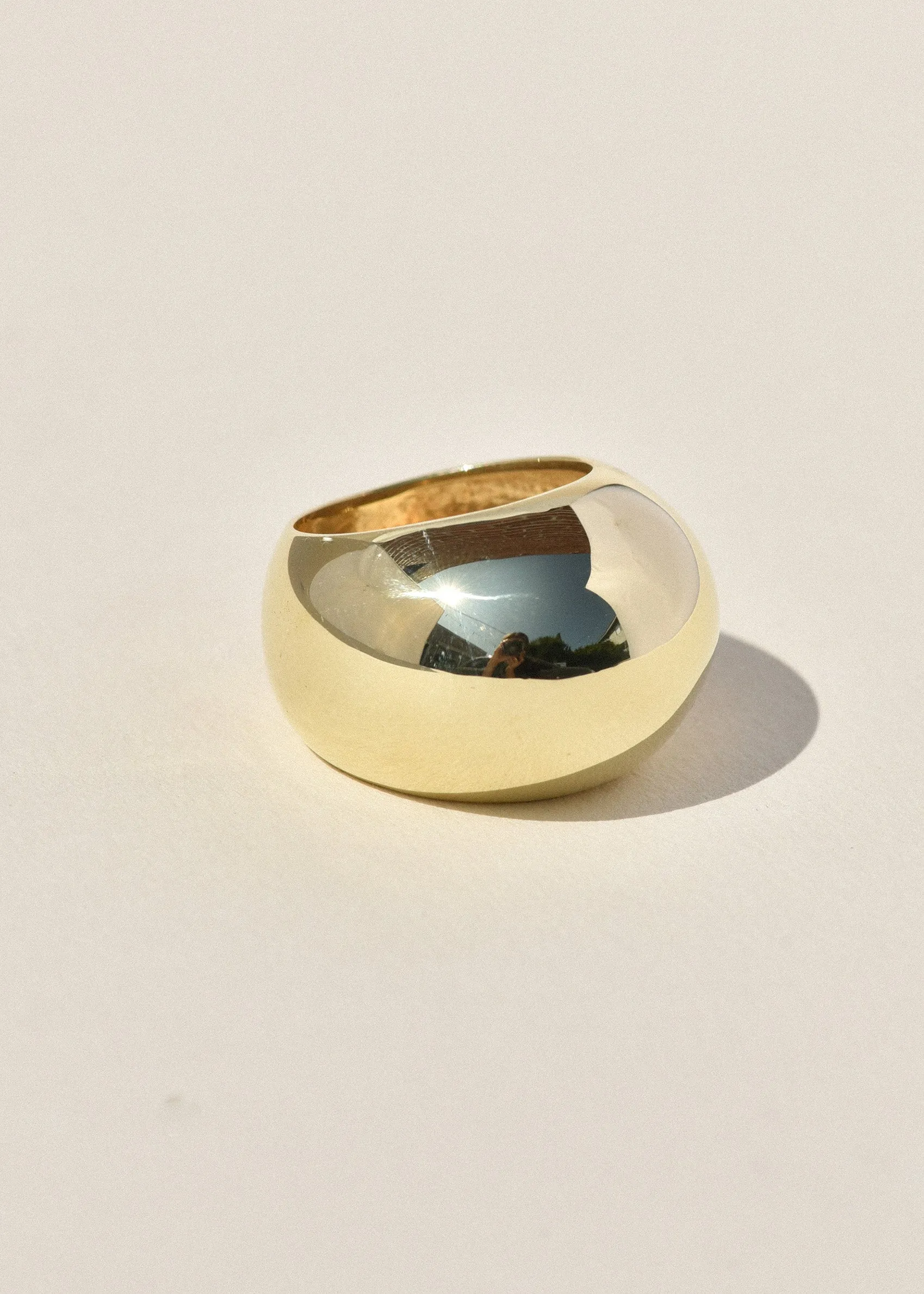 Brass Bubble Ring sold by Leigh Miller