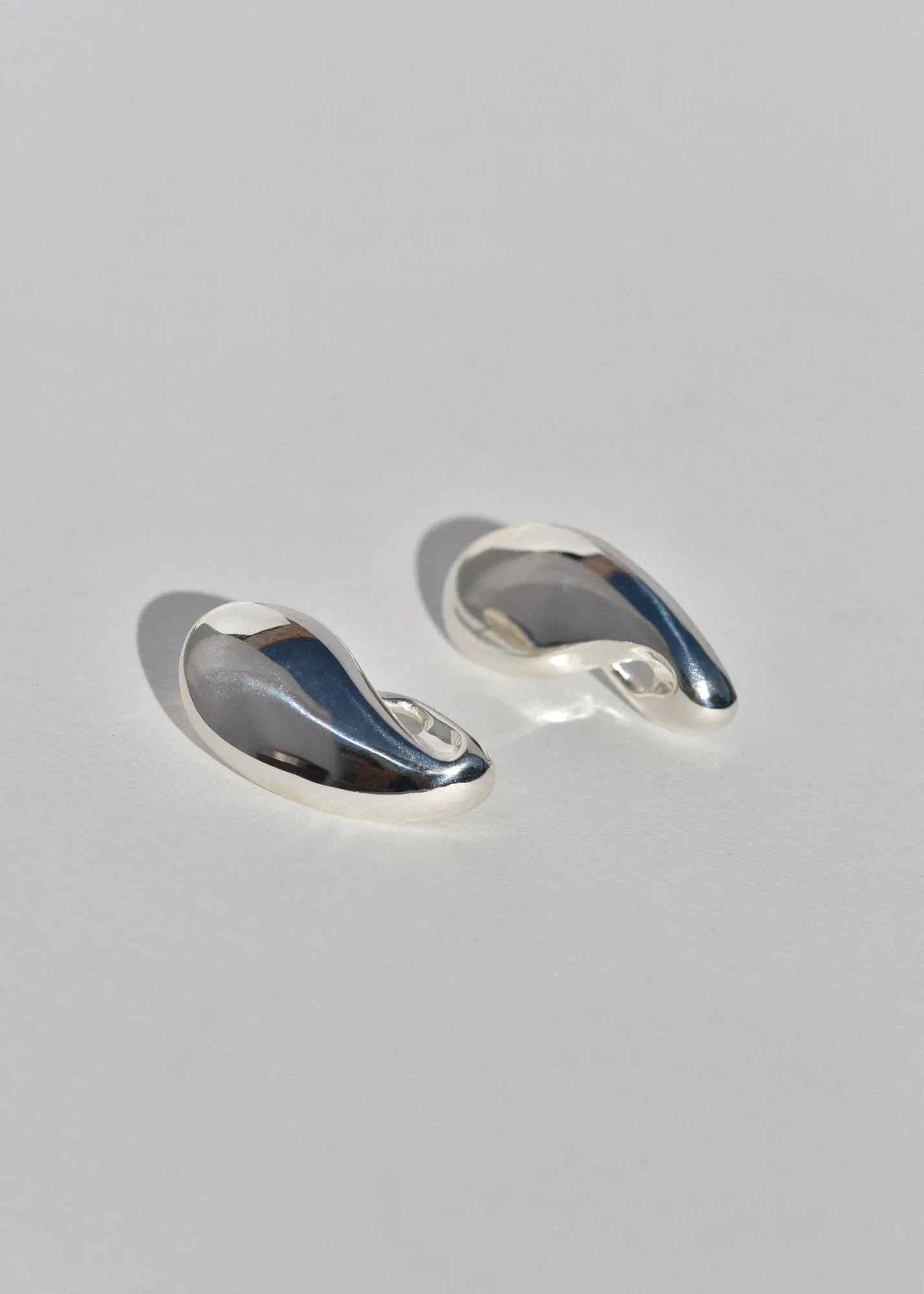 Sterling Silver Lyric Studs sold by Leigh Miller product image thumbnail 3