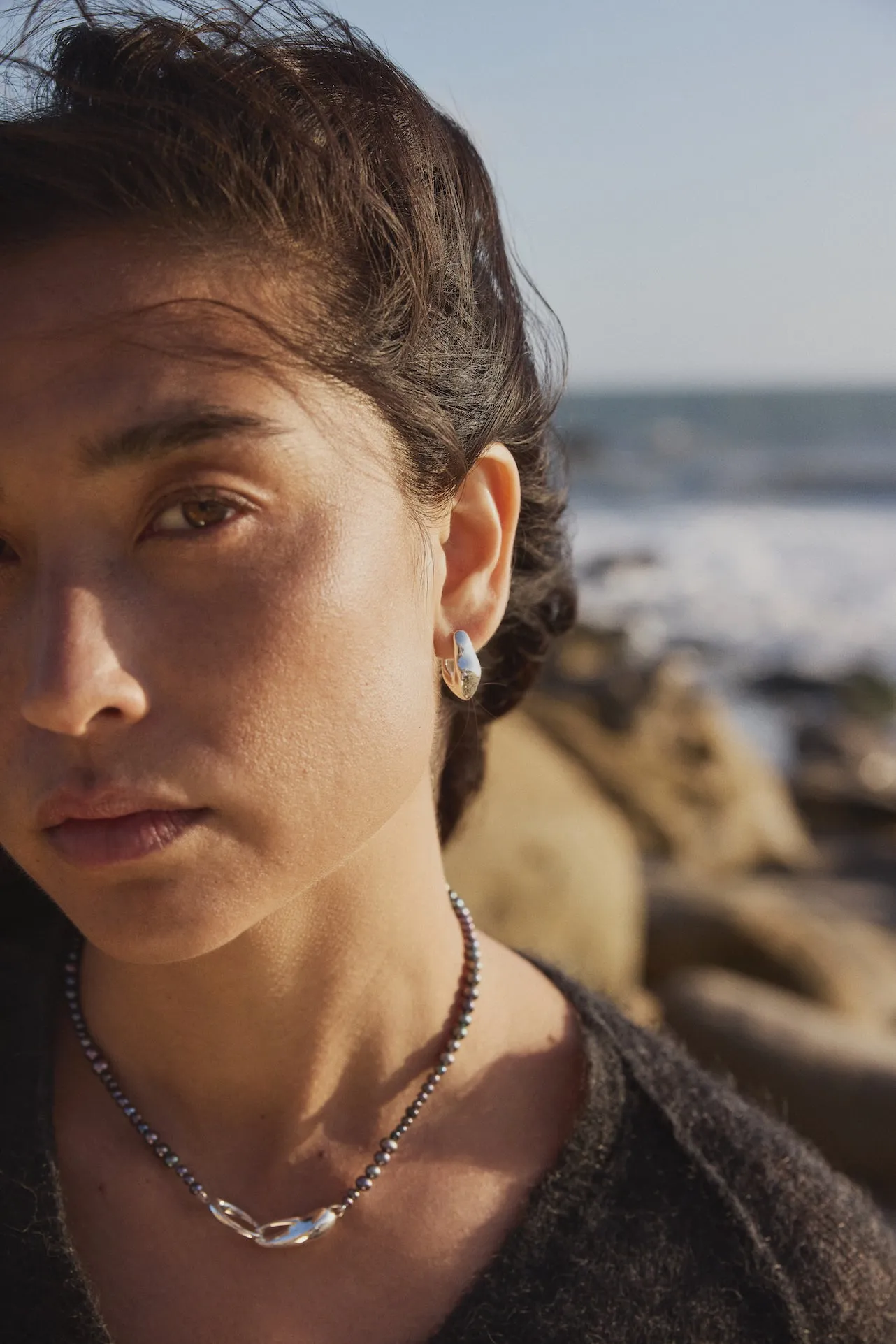 Peacock Pearl Choker sold by Leigh Miller product image thumbnail 3