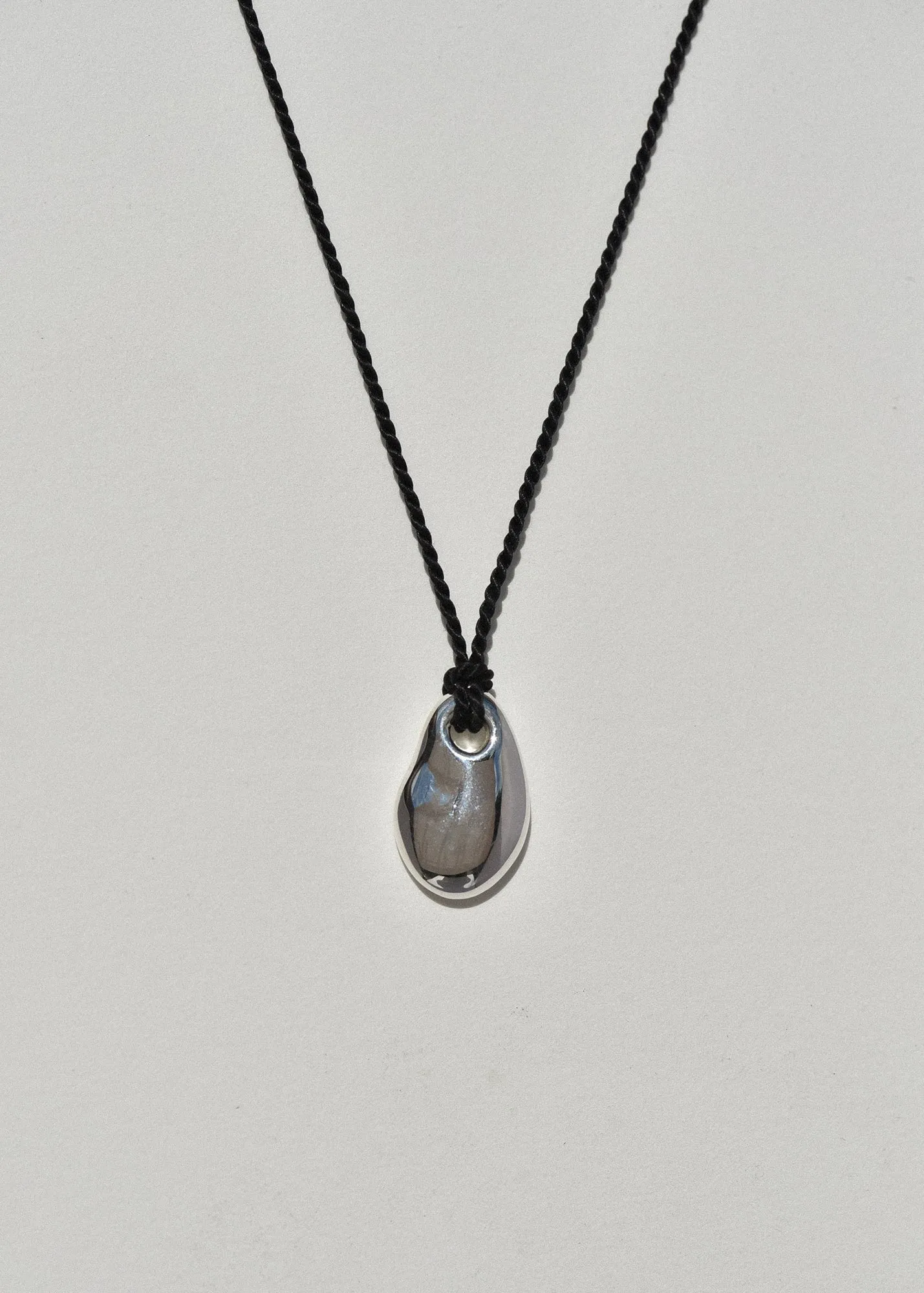 Sea Stone Pendant on Silk Cord sold by Leigh Miller product image thumbnail 5