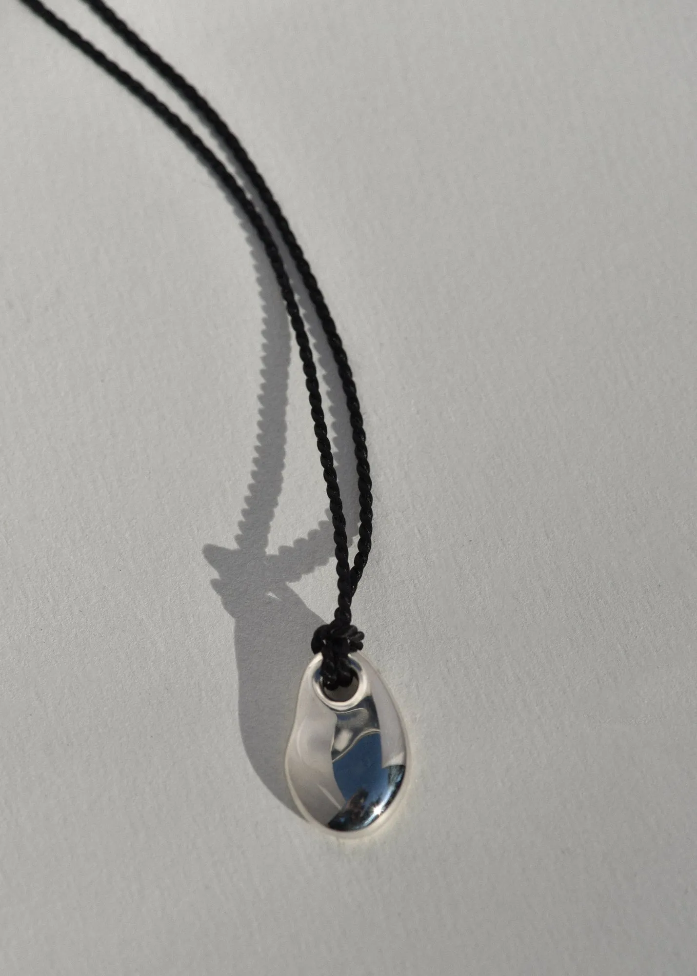 Sea Stone Pendant on Silk Cord sold by Leigh Miller product image thumbnail 4