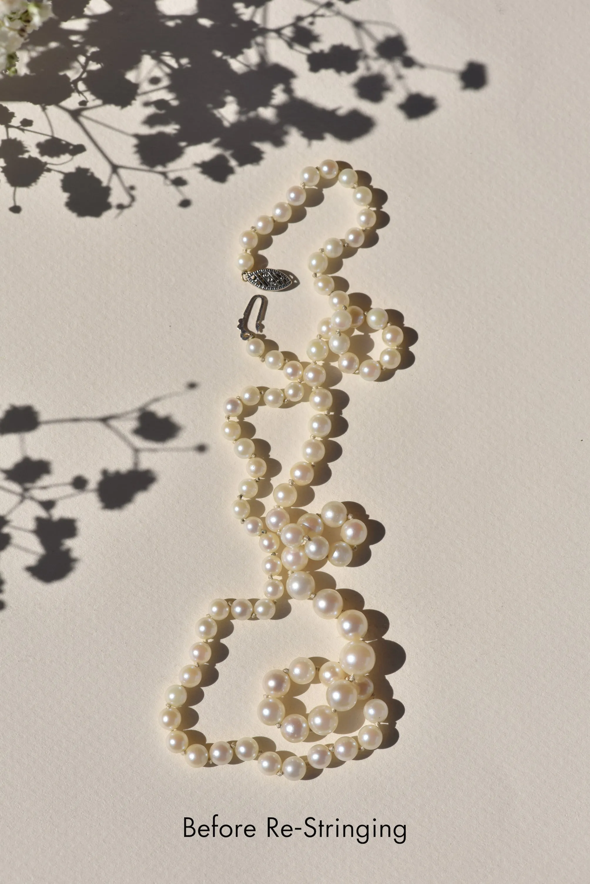 Custom Pearl Necklace sold by Leigh Miller product image thumbnail 2