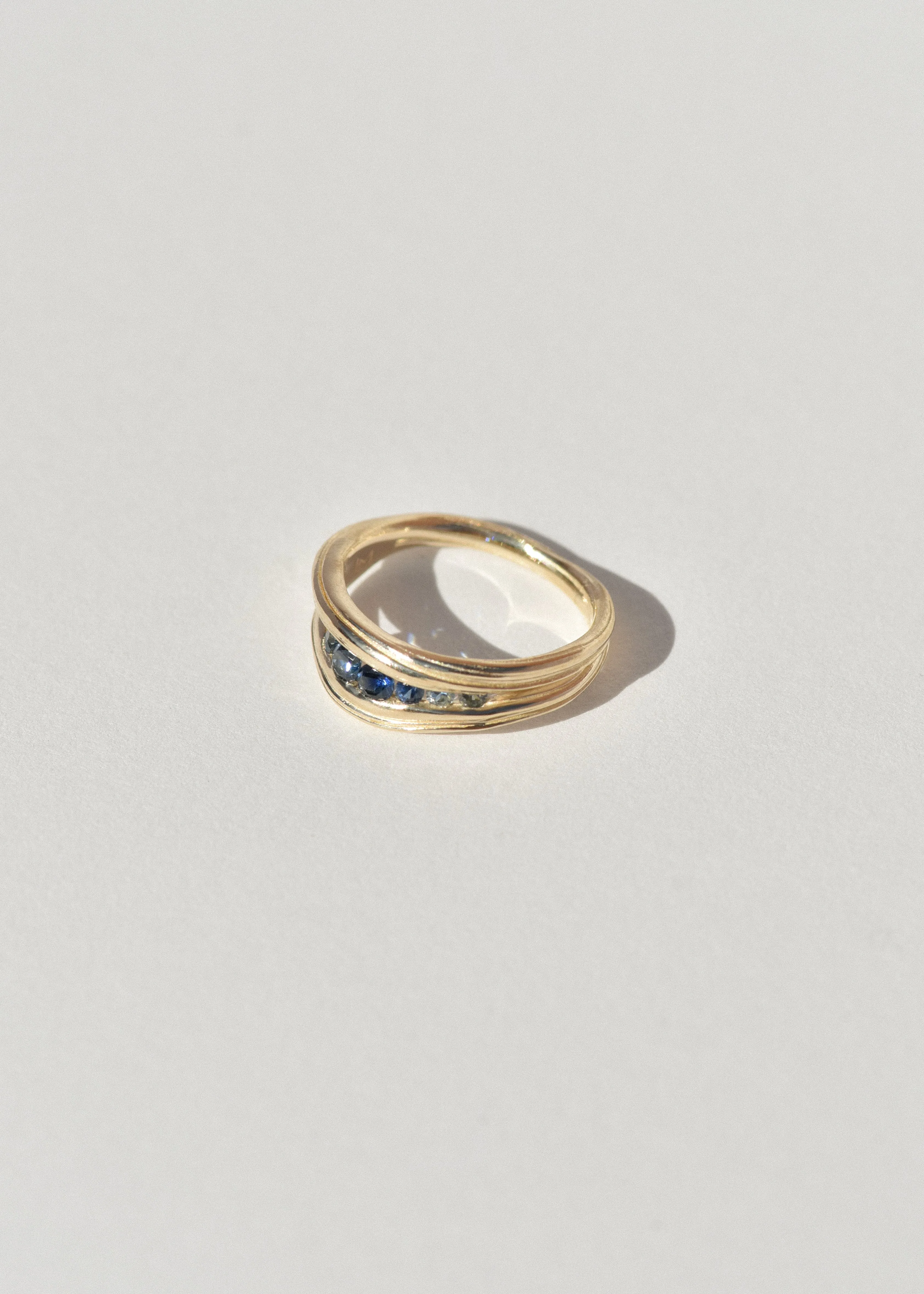 Gold Curve Ring, Made-to-Order sold by Leigh Miller product image thumbnail 2