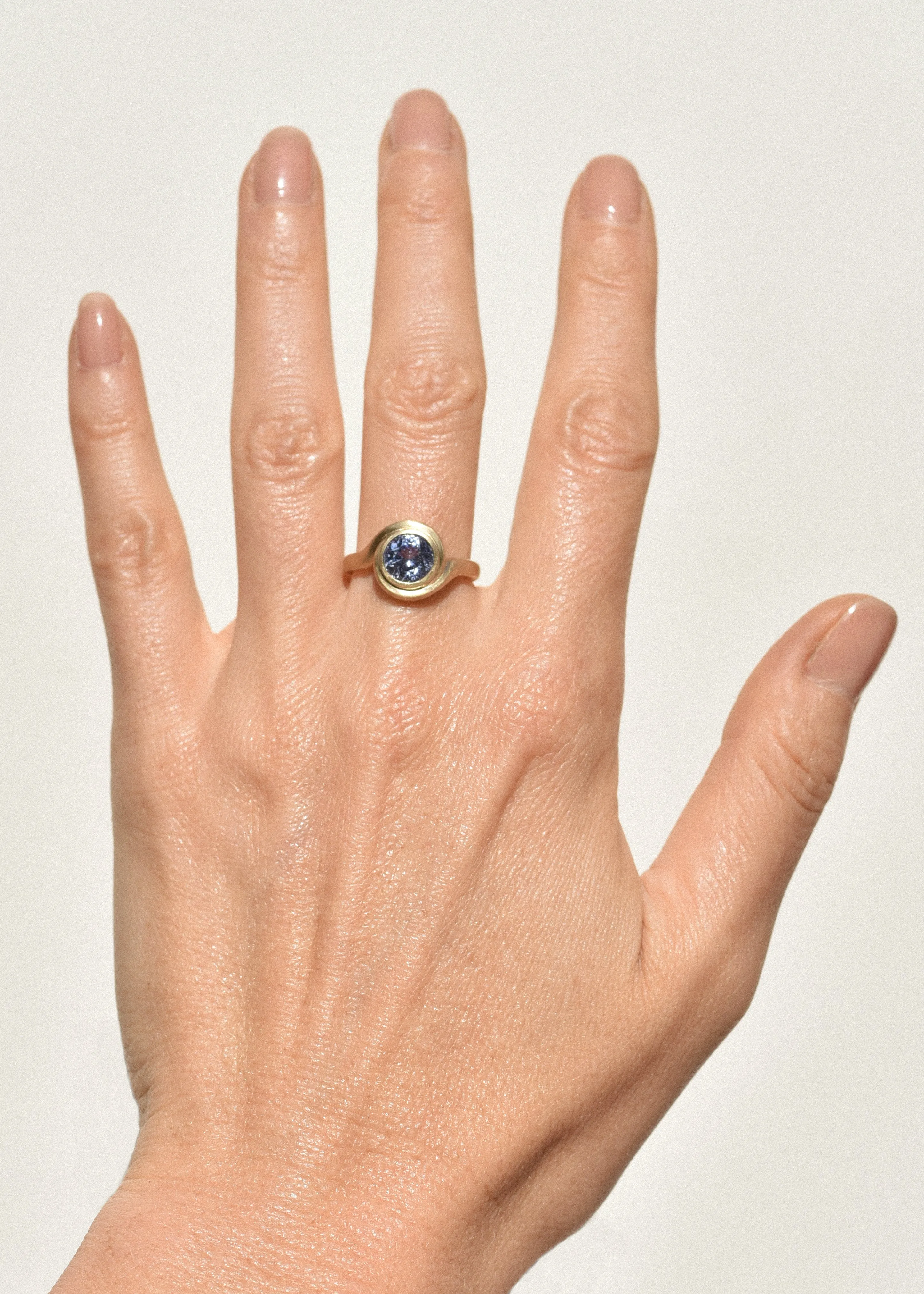 Infinite Ring with 1.89 Ct Australian Sapphire sold by Leigh Miller product image thumbnail 5