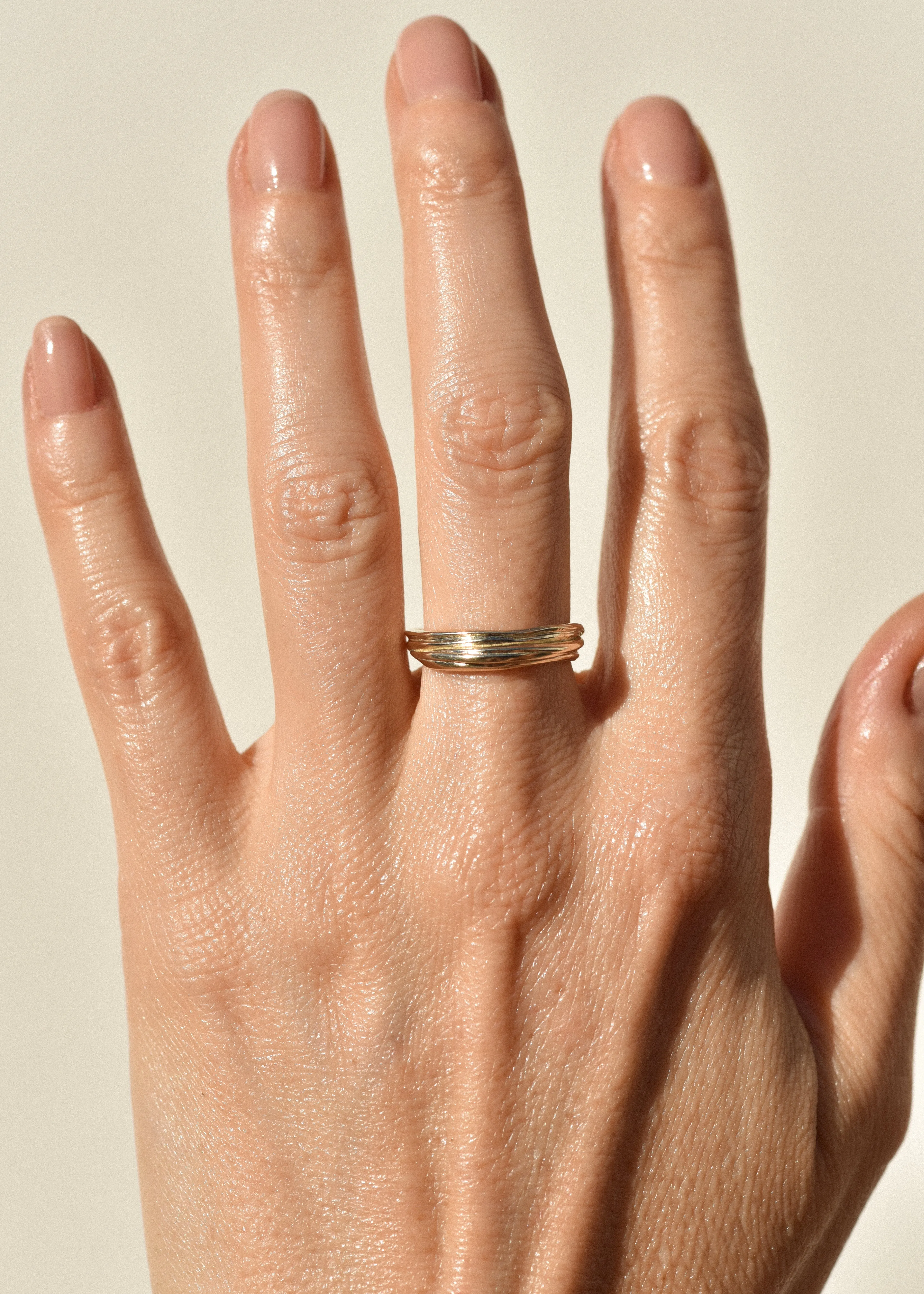 Gold Anja Ring sold by Leigh Miller product image thumbnail 4