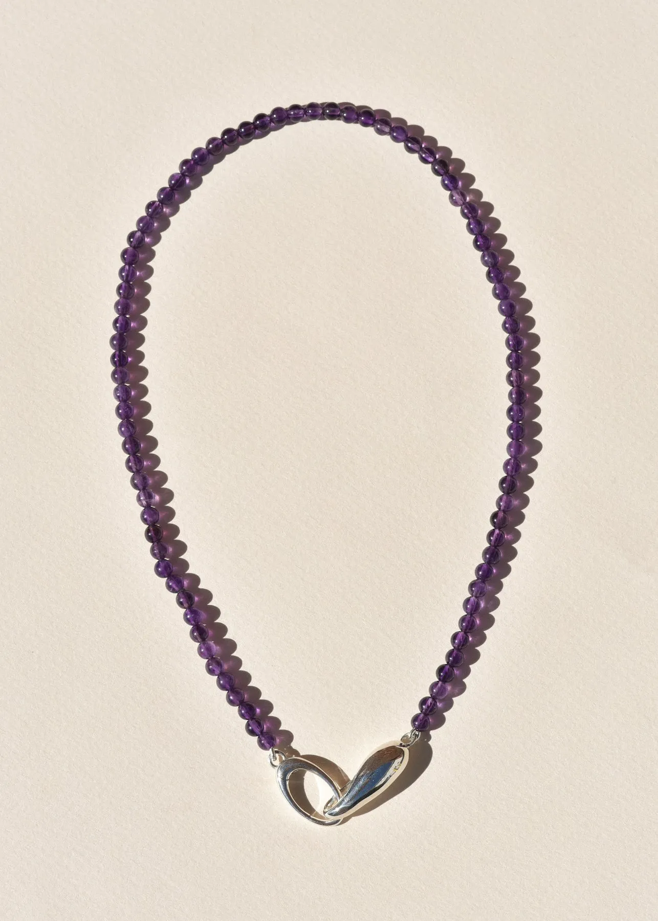 Sterling Silver and Amethyst Choker sold by Leigh Miller