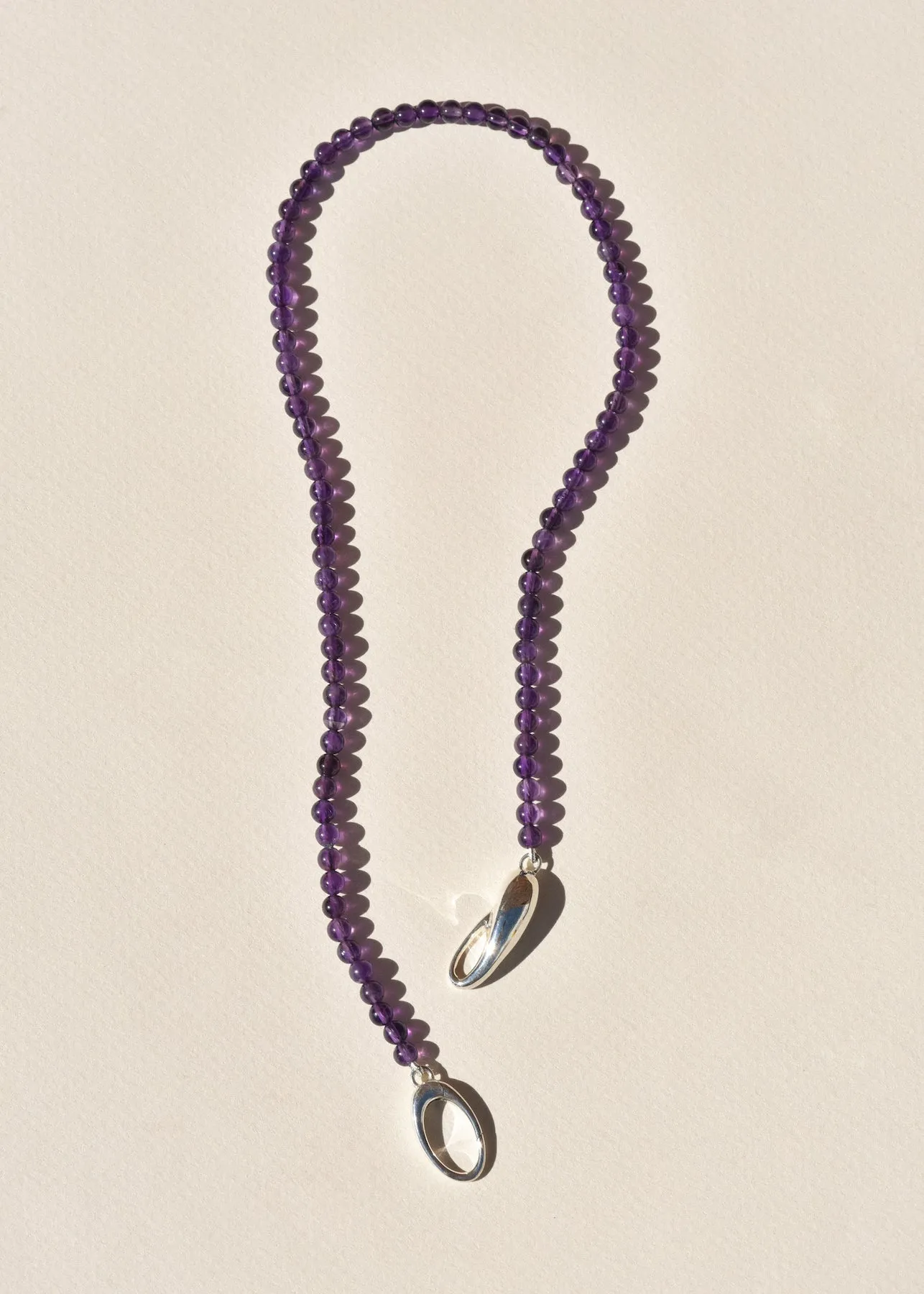 Sterling Silver and Amethyst Choker sold by Leigh Miller product image thumbnail 5