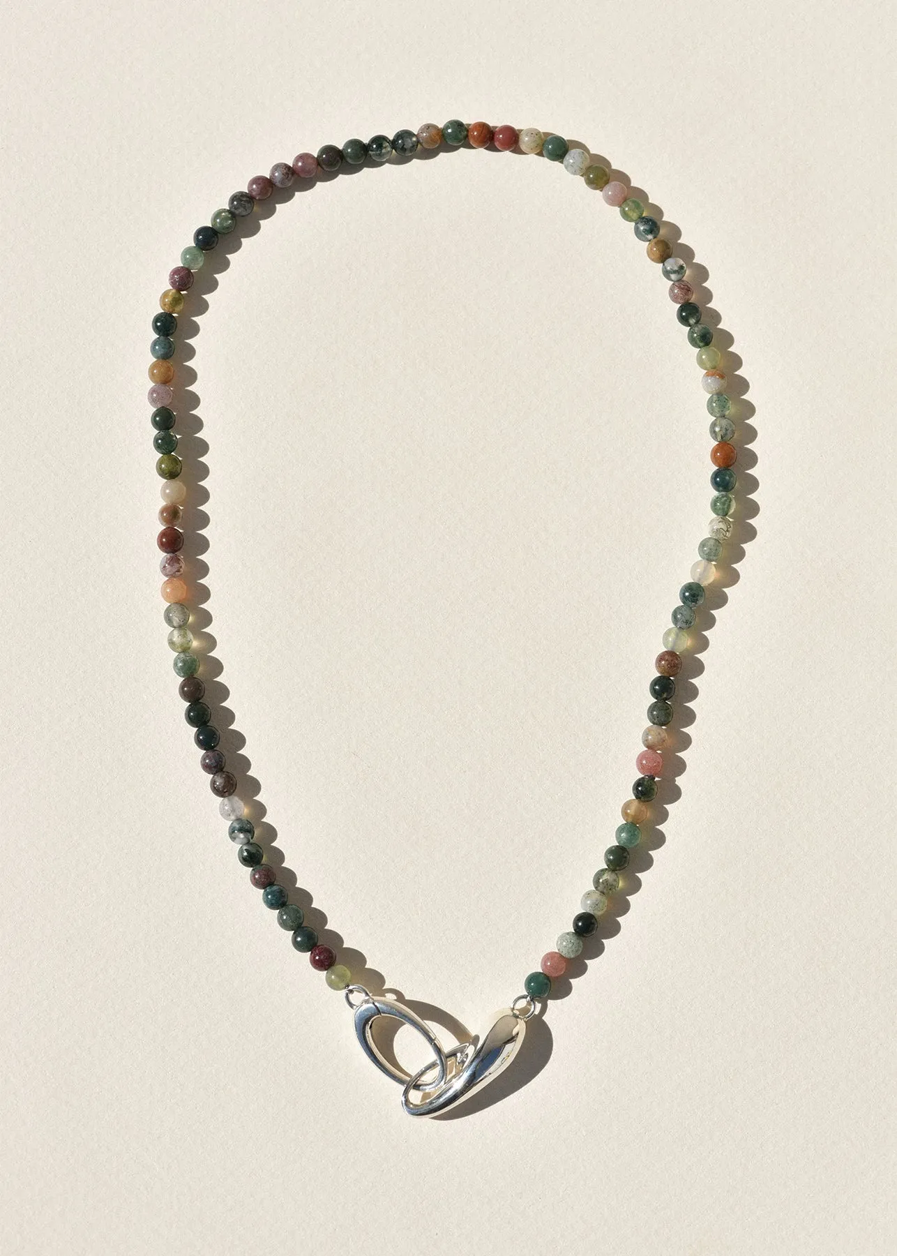 Sterling Silver Agate Choker sold by Leigh Miller