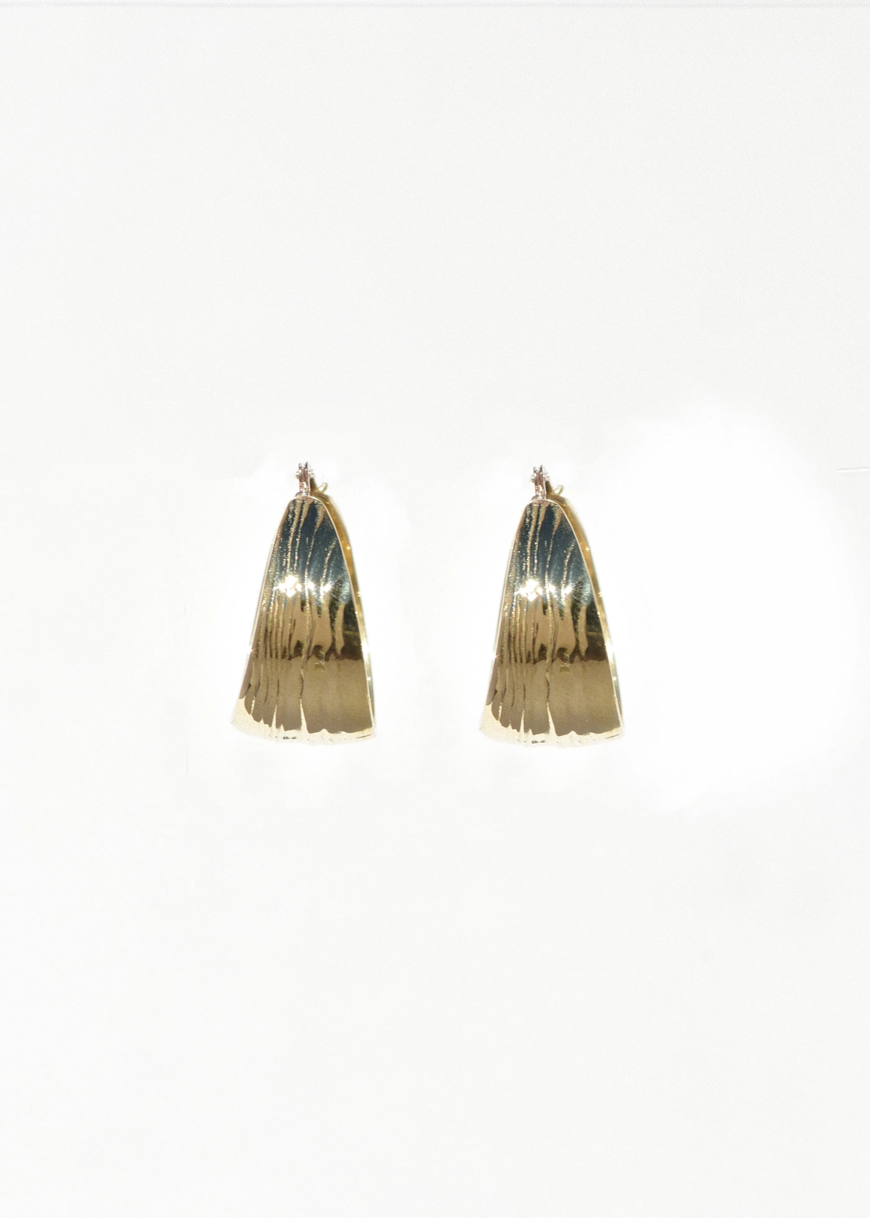 Brass Roseau Hoops sold by Leigh Miller product image thumbnail 2