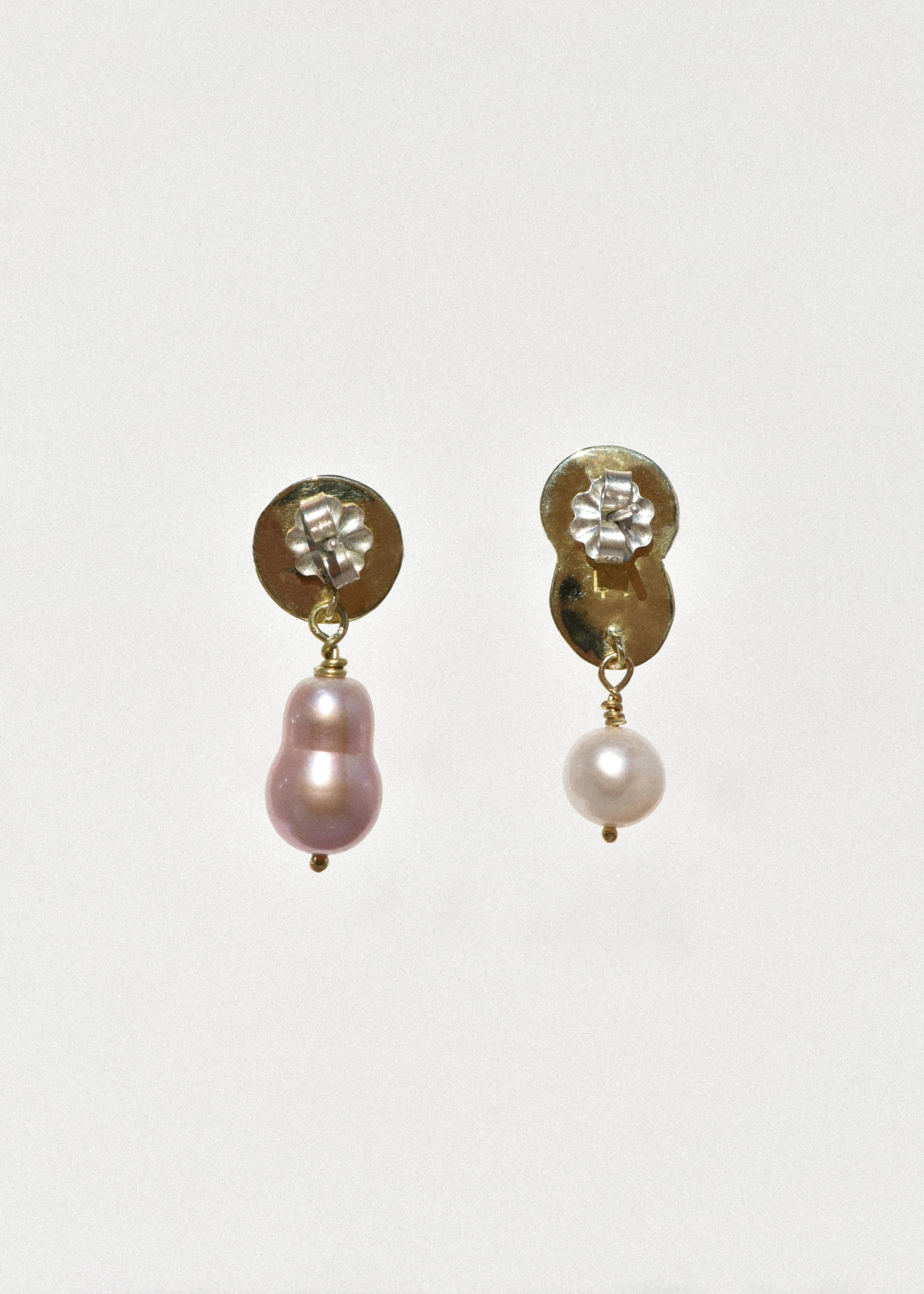 Brass Dew Drop Earrings sold by Leigh Miller product image thumbnail 2
