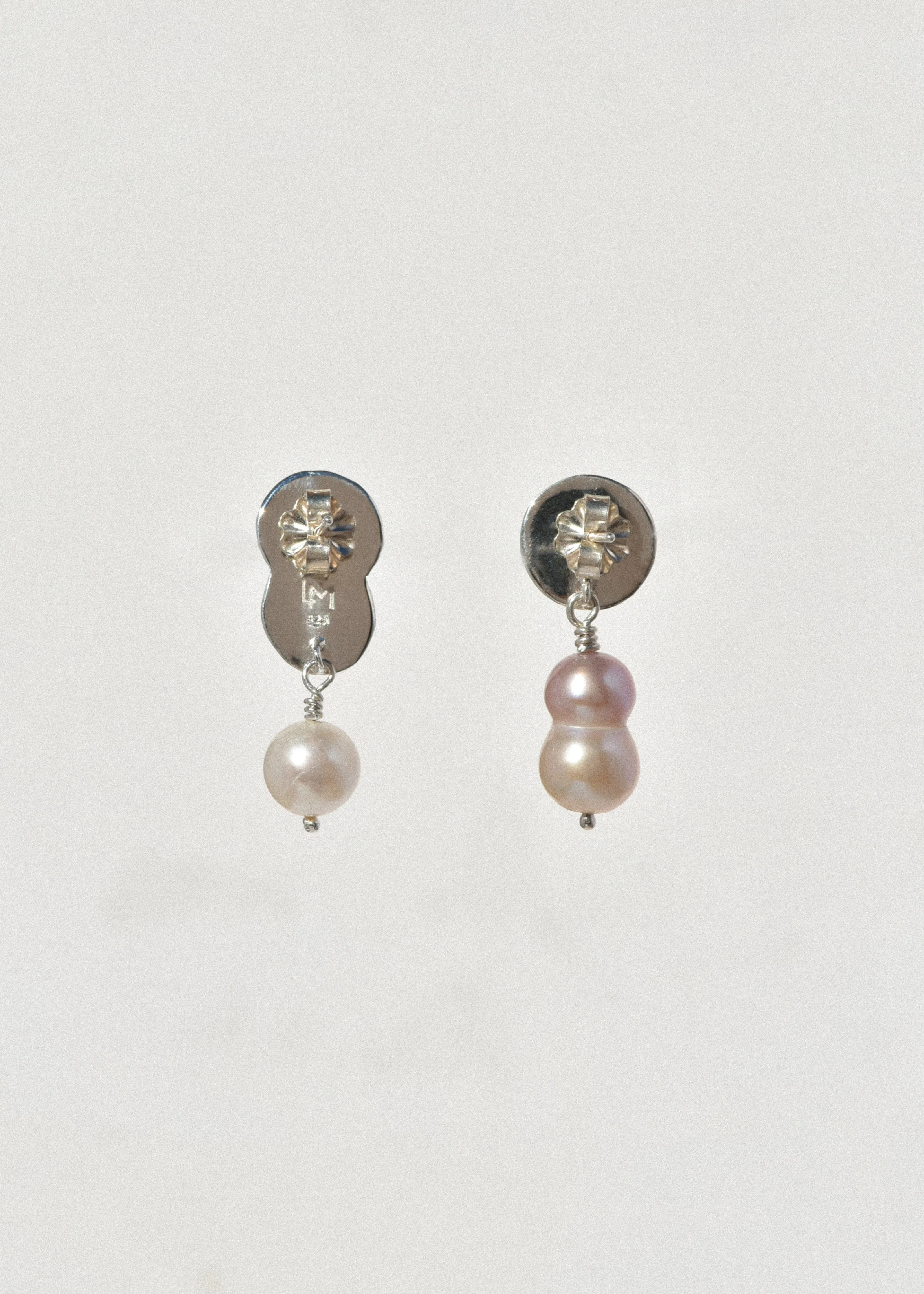 Sterling Silver Dew Drop Earrings sold by Leigh Miller product image thumbnail 2