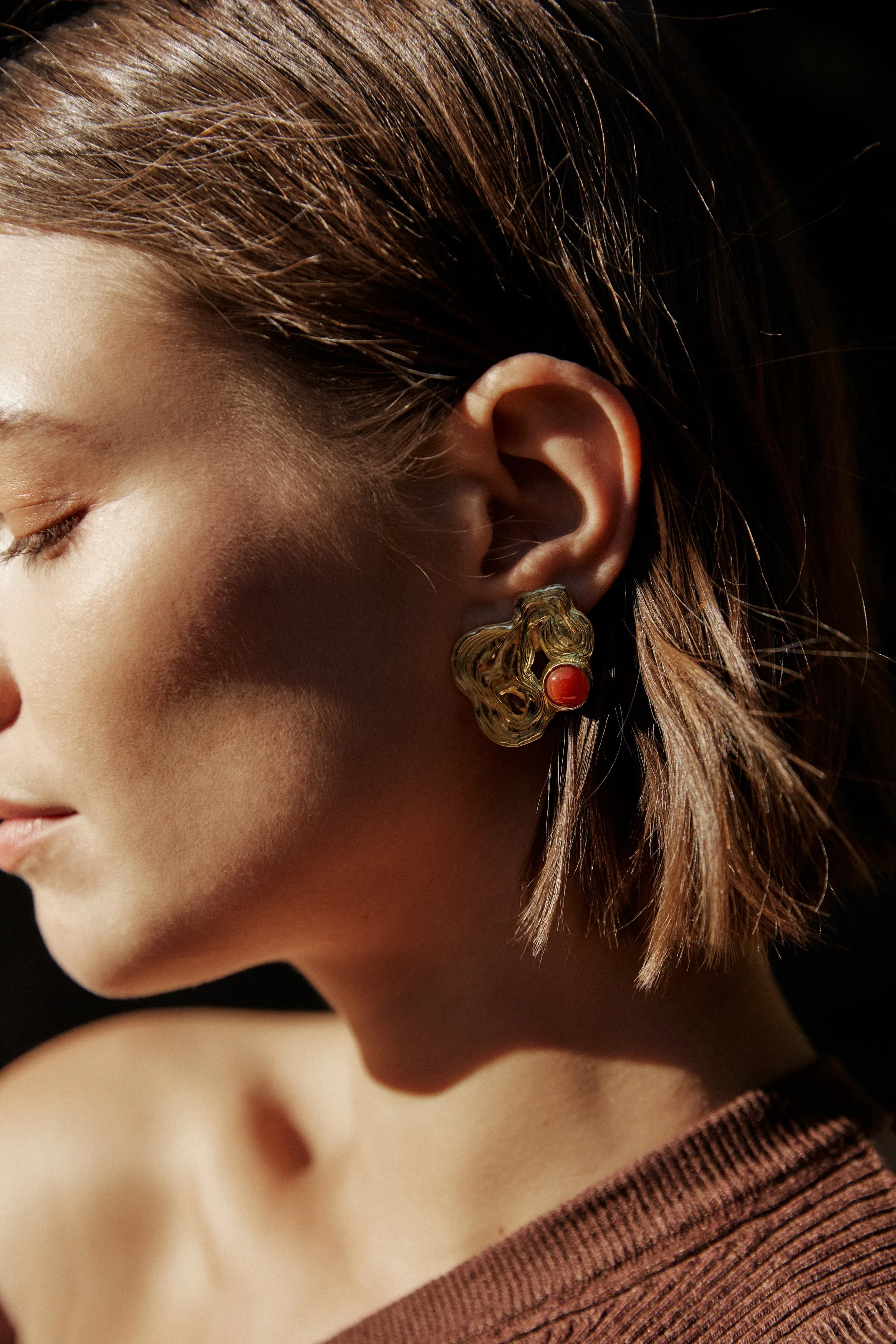 Brass Tasche Studs sold by Leigh Miller product image thumbnail 3