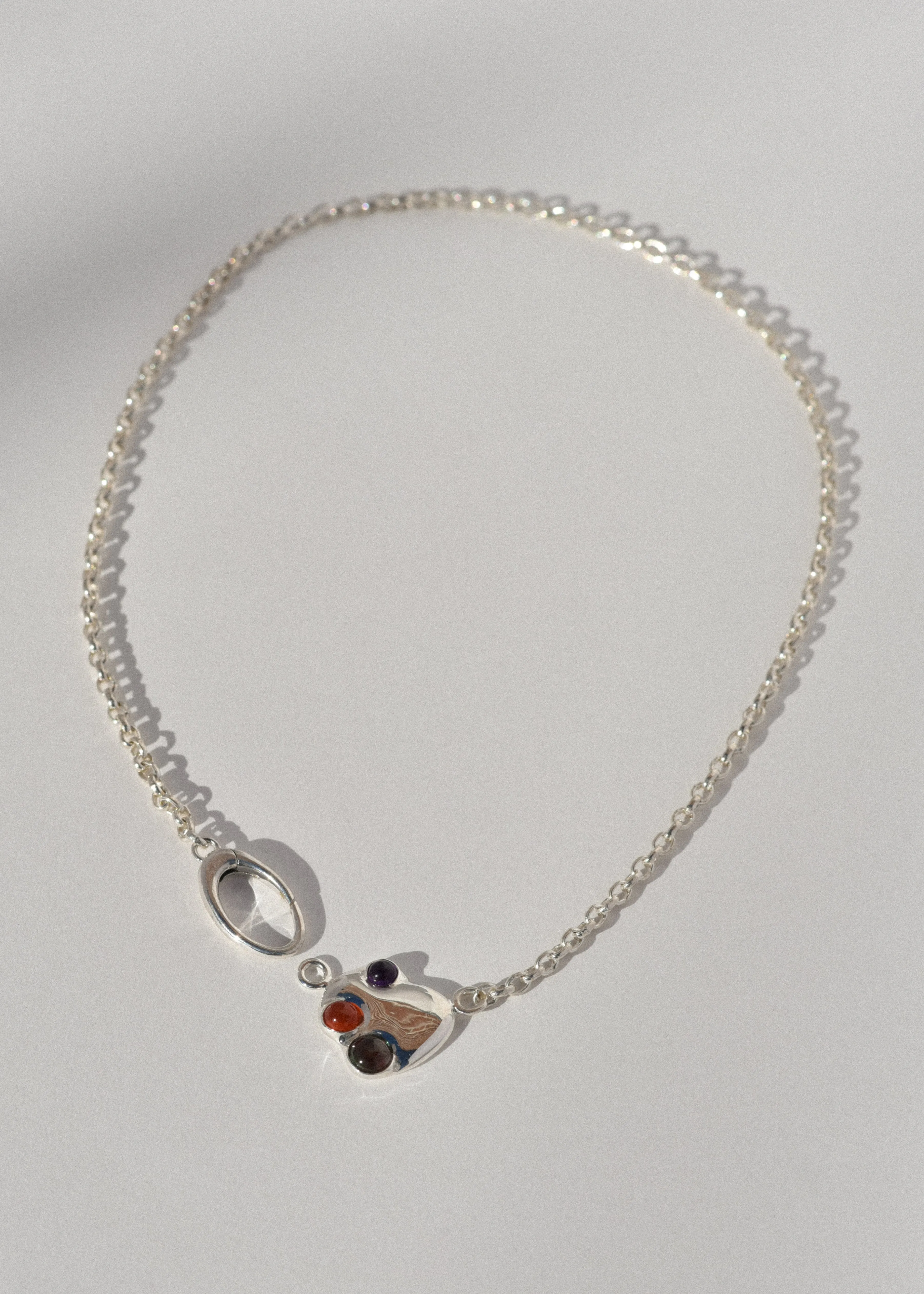 Sterling Silver Pebble Choker sold by Leigh Miller product image thumbnail 2