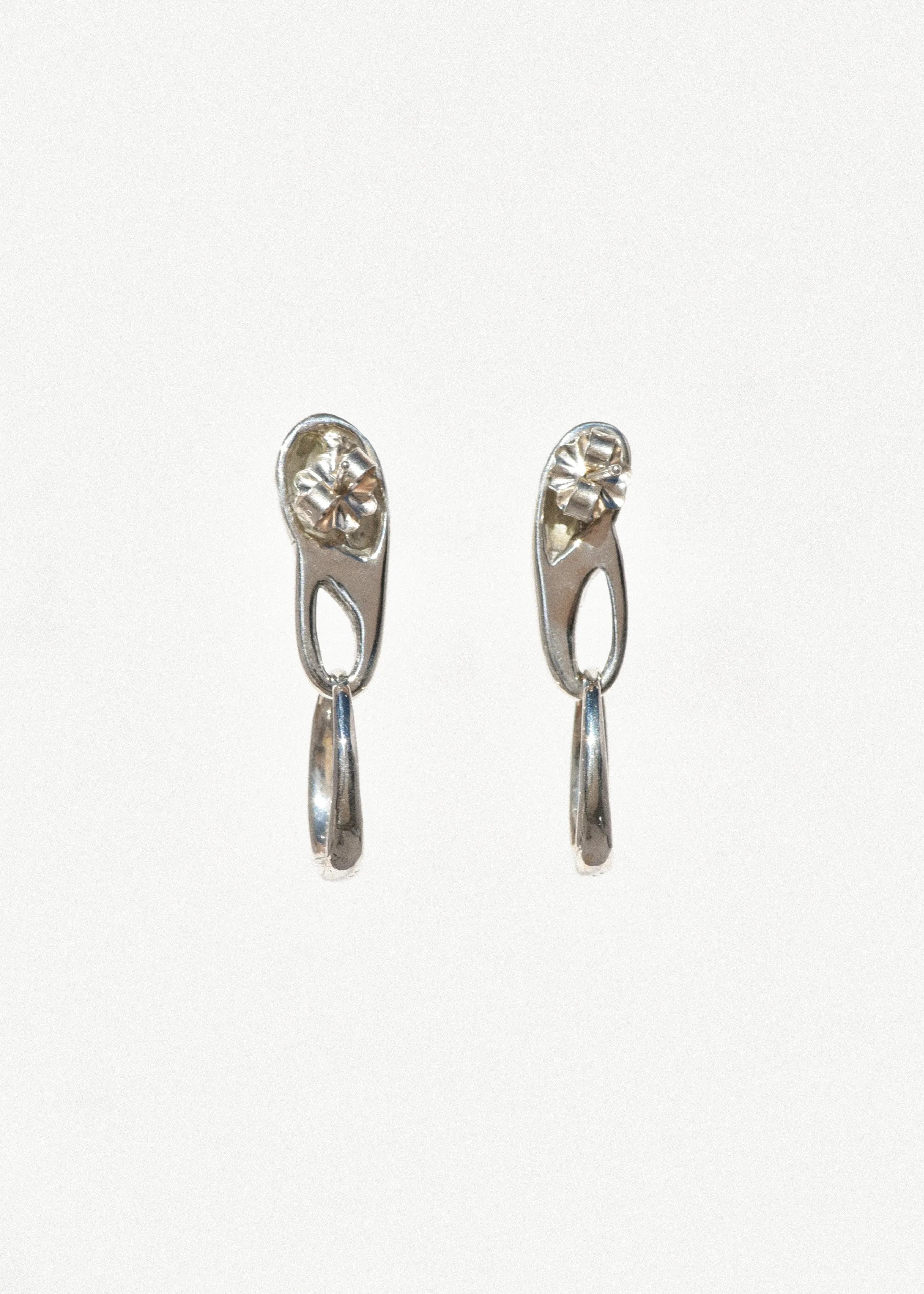 Sterling Silver Loop Hoops sold by Leigh Miller product image thumbnail 2