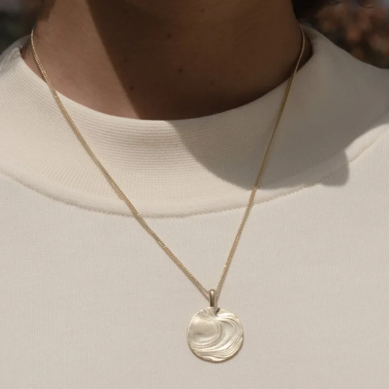 14k Gold Aurora Pendant sold by Leigh Miller