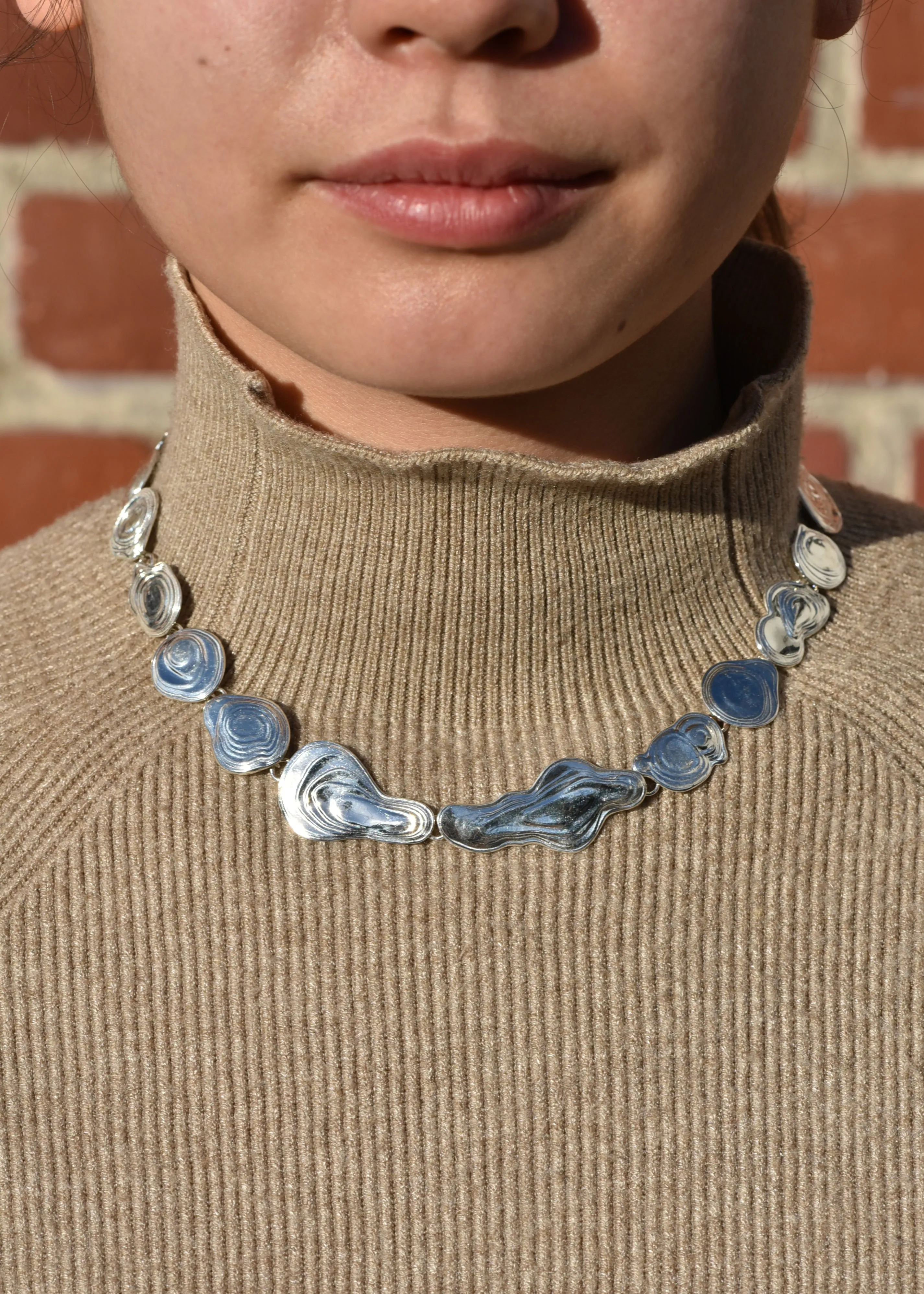 Sterling Silver Drip Choker sold by Leigh Miller product image thumbnail 3