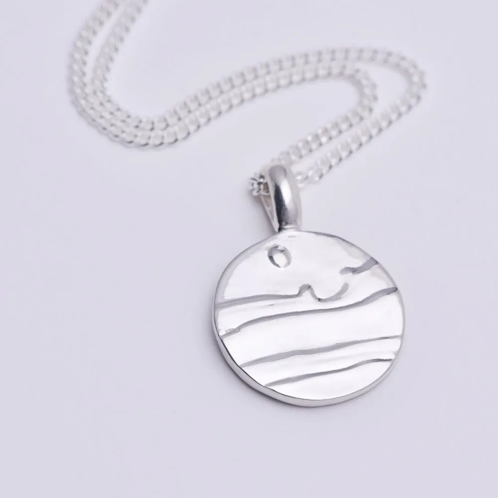 Sterling Silver Dusk Pendant sold by Leigh Miller