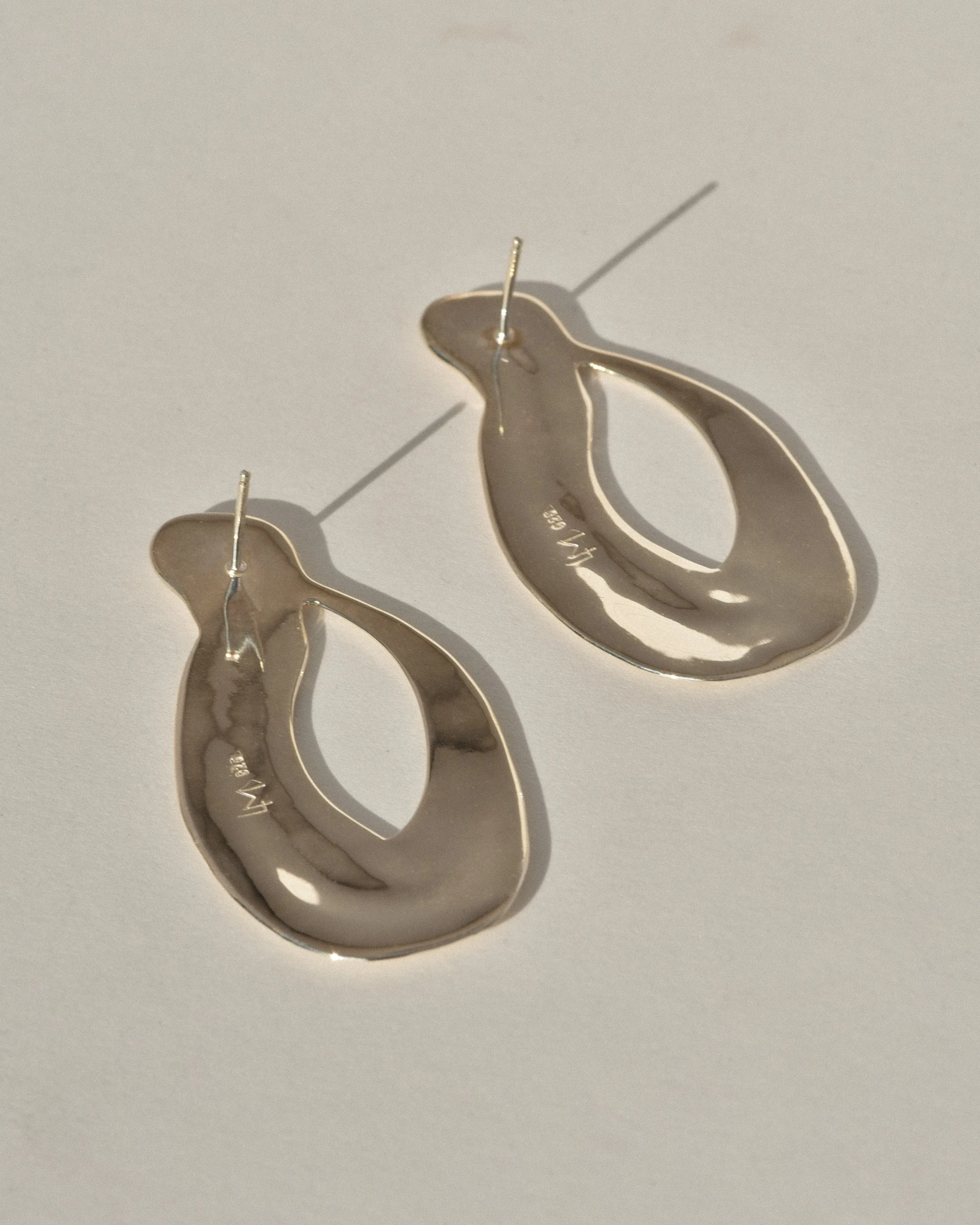 Sterling Silver Aleria Earrings sold by Leigh Miller product image thumbnail 4