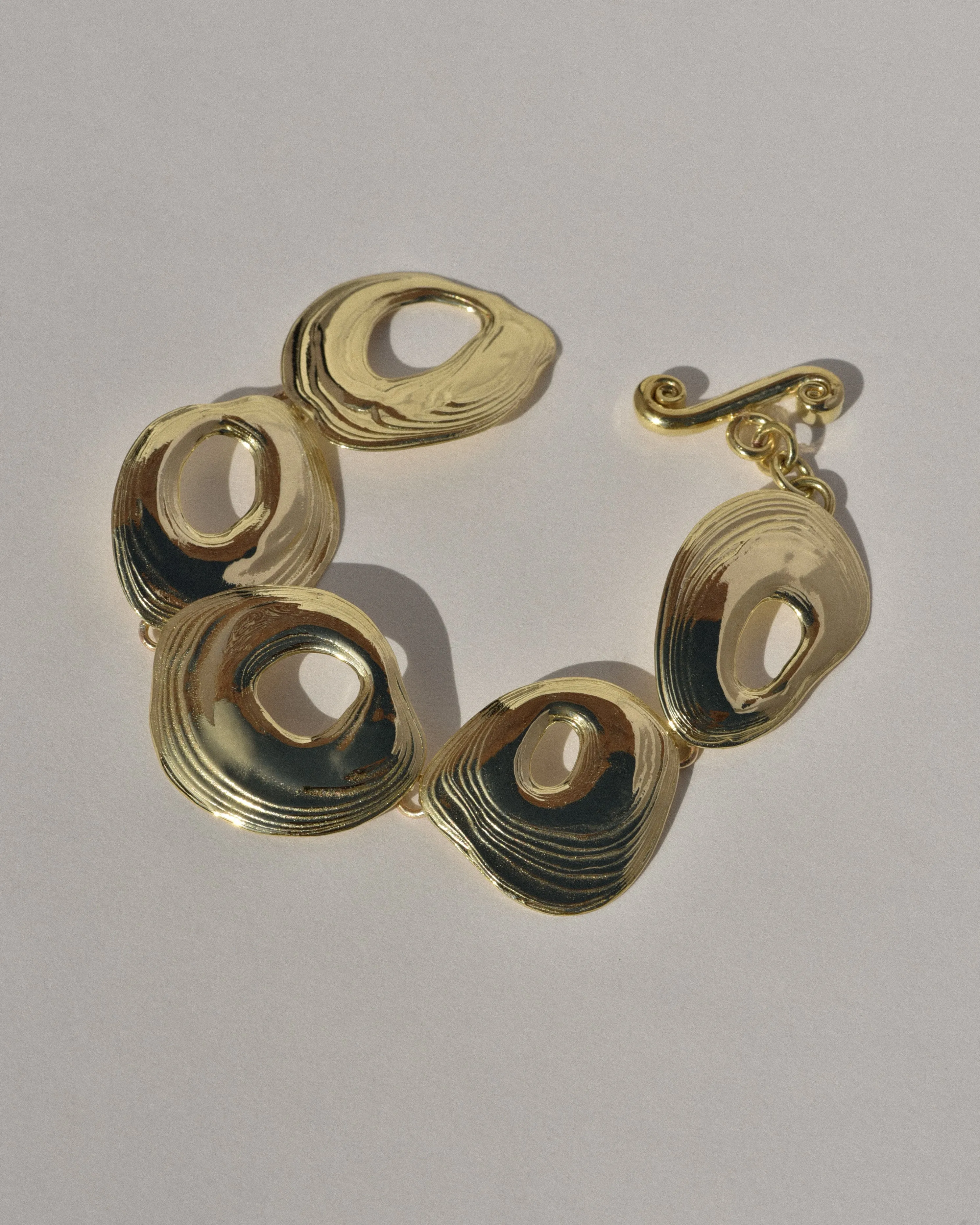 Brass Whirlpool Bracelet sold by Leigh Miller