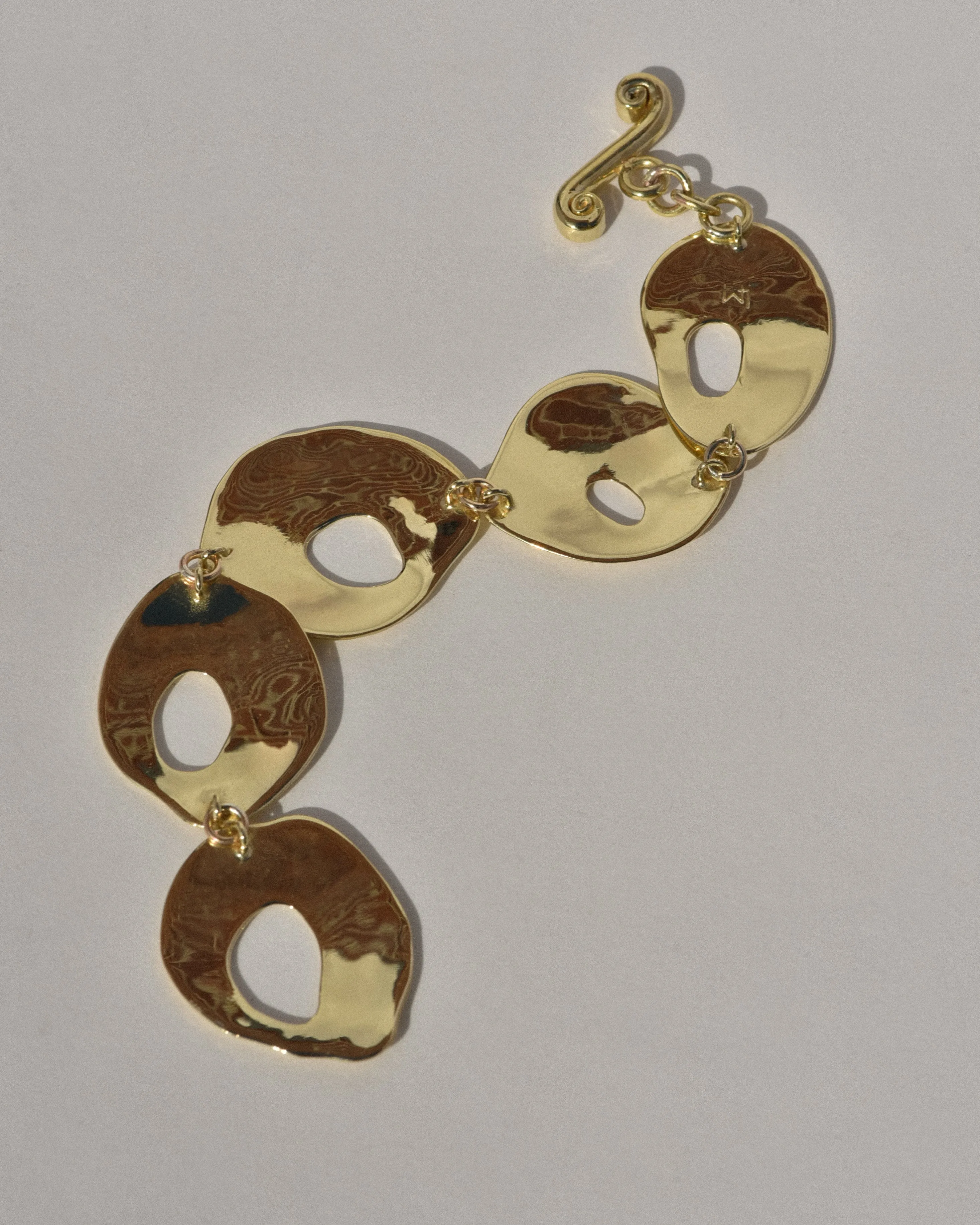 Brass Whirlpool Bracelet sold by Leigh Miller product image thumbnail 4