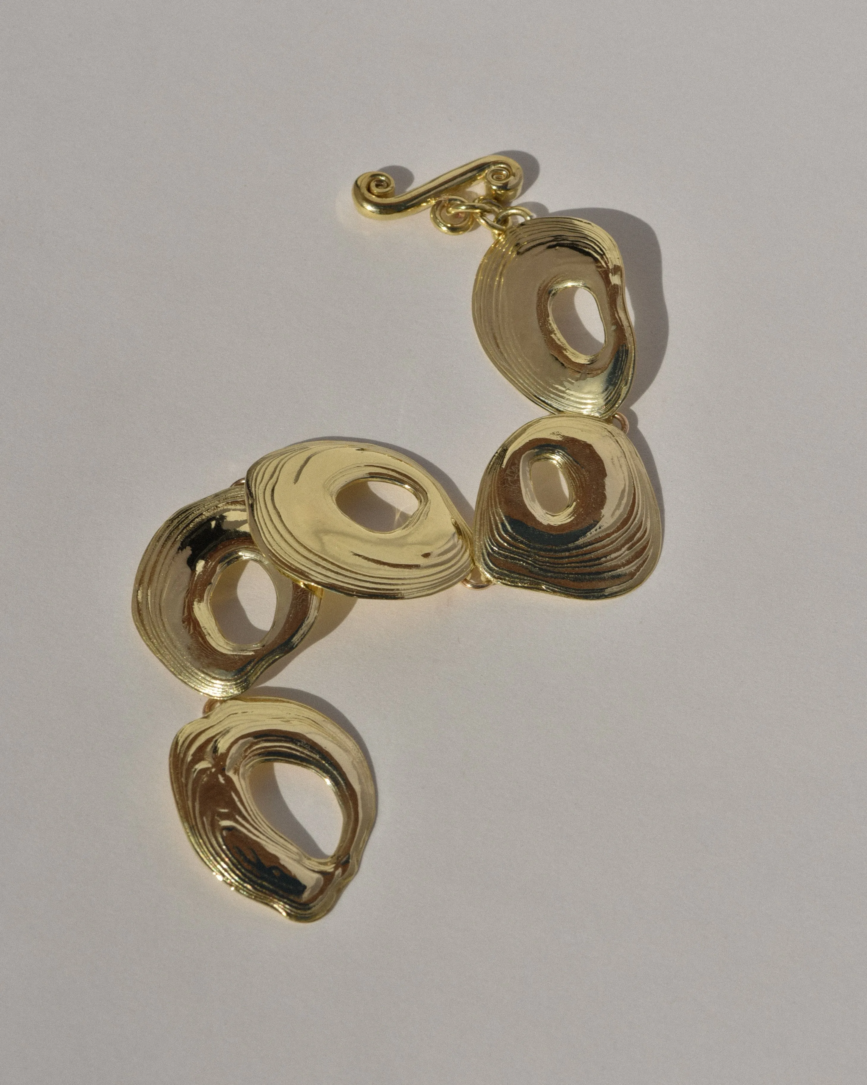 Brass Whirlpool Bracelet sold by Leigh Miller product image thumbnail 3