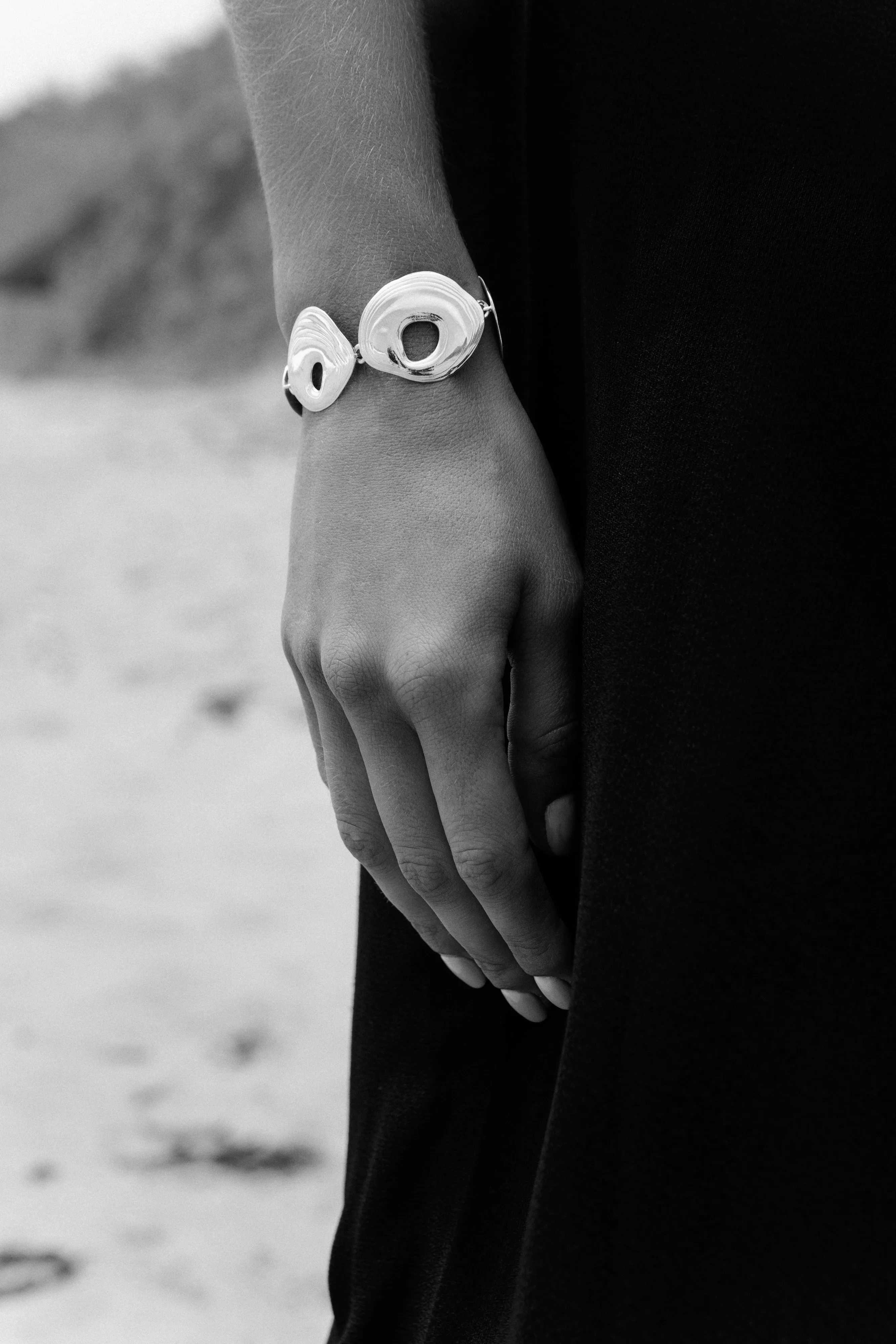 Brass Whirlpool Bracelet sold by Leigh Miller product image thumbnail 2