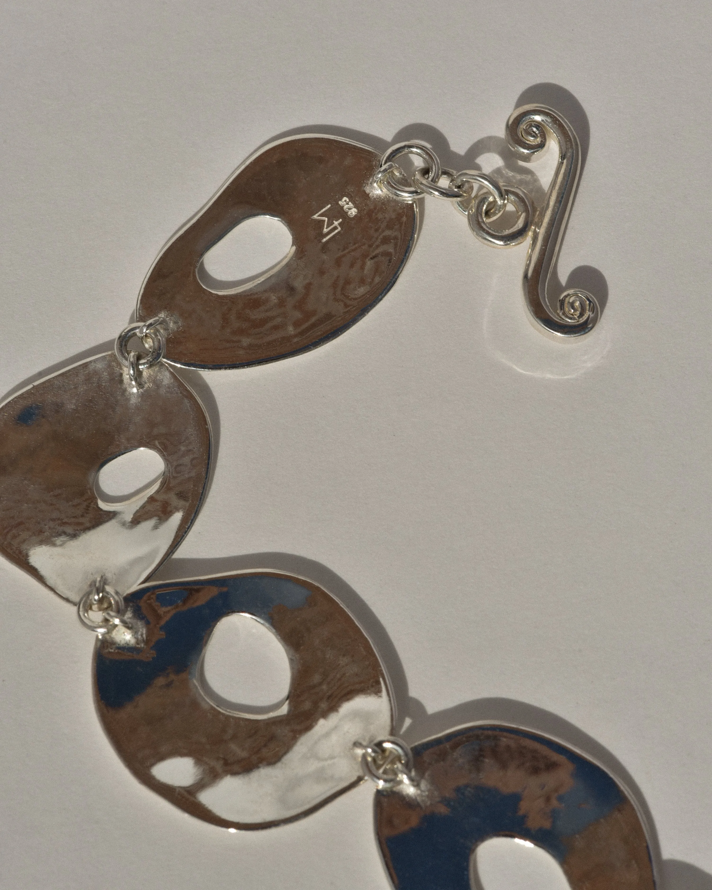 Sterling Silver Whirlpool Bracelet sold by Leigh Miller product image thumbnail 5