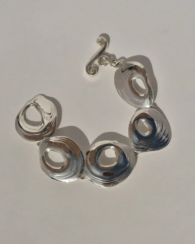 Sterling Silver Whirlpool Bracelet sold by Leigh Miller